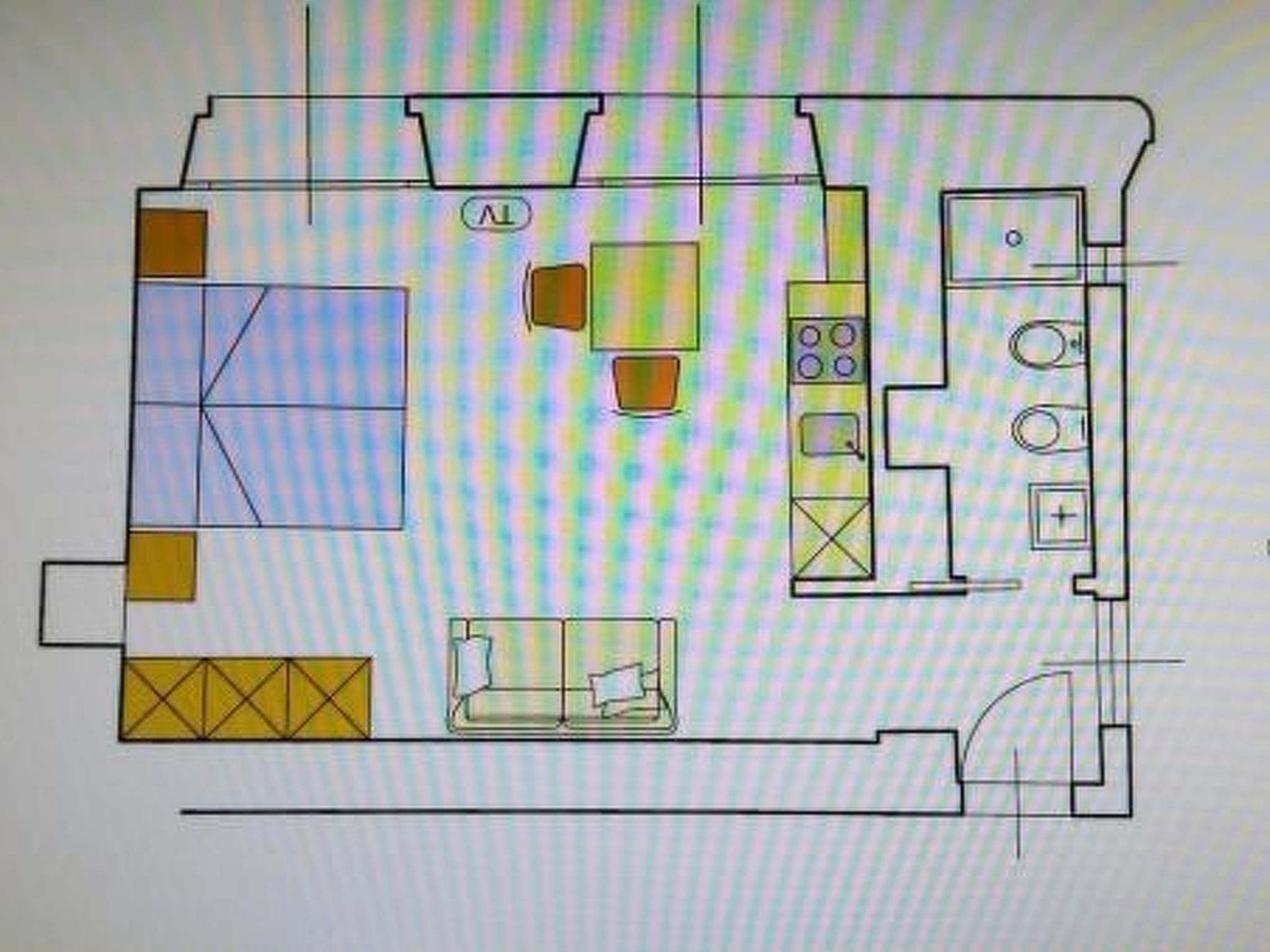 'Ca' due Olivi' mit Terrasse-Binnen