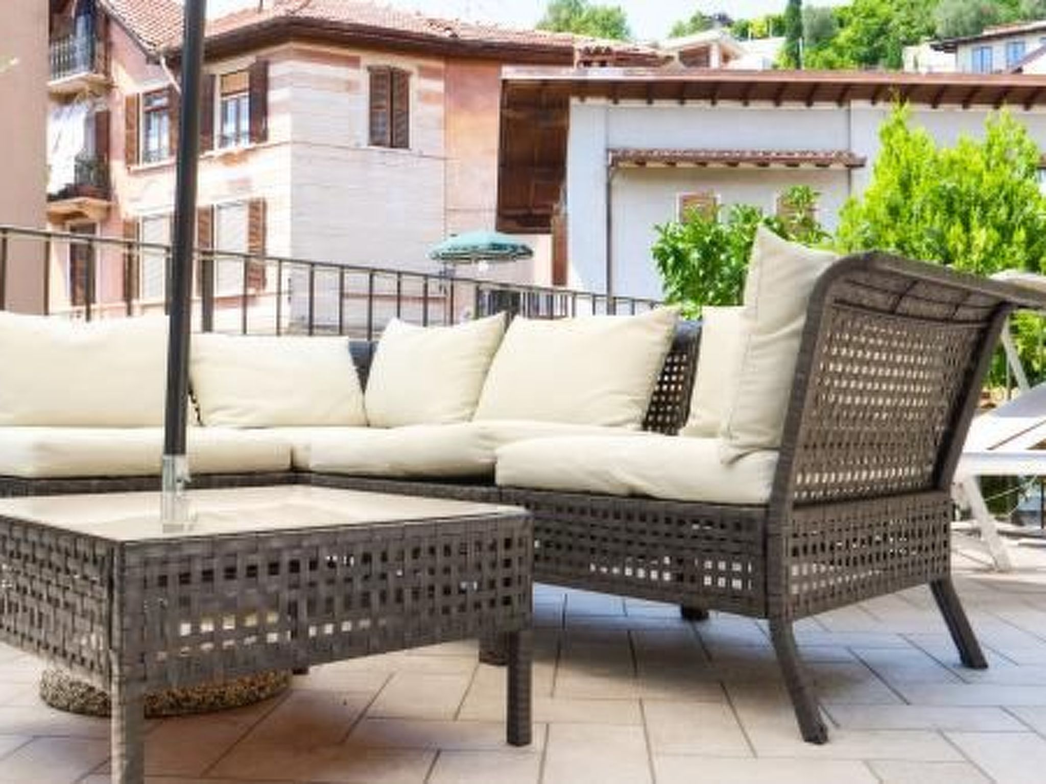 'Ca' due Olivi' mit eigener Terrasse-Binnen