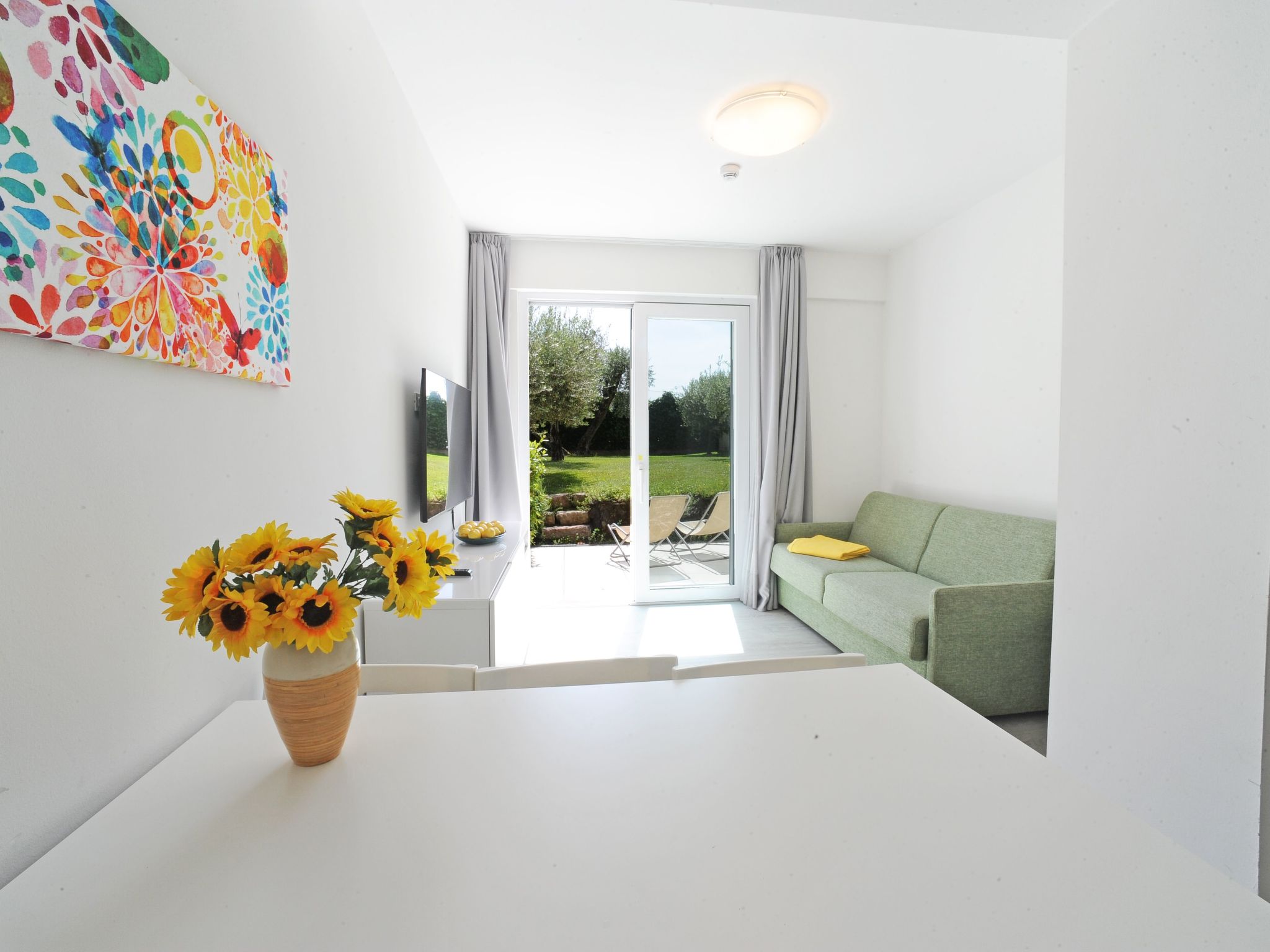 Dreizimmerwohnung mit direktem Zugang zum Garten-Image-tags.info