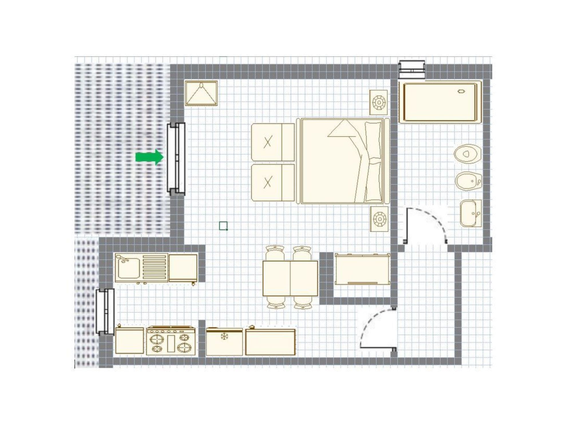 Wohnung "Zanetti" mit Seeblick-Binnen