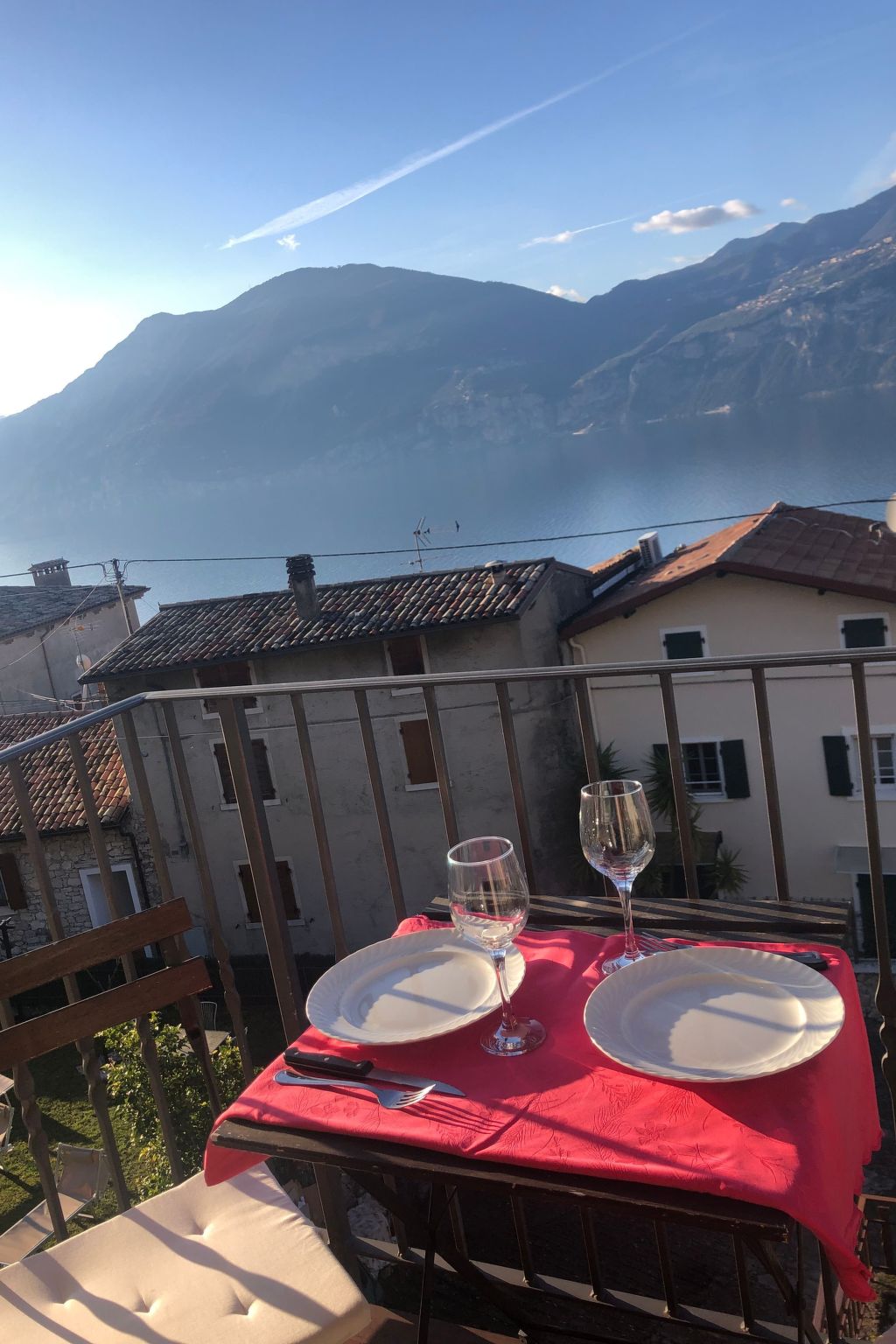 Wohnung nr. 2 im Casa Mary mit Balkon und Seeblick-Binnen