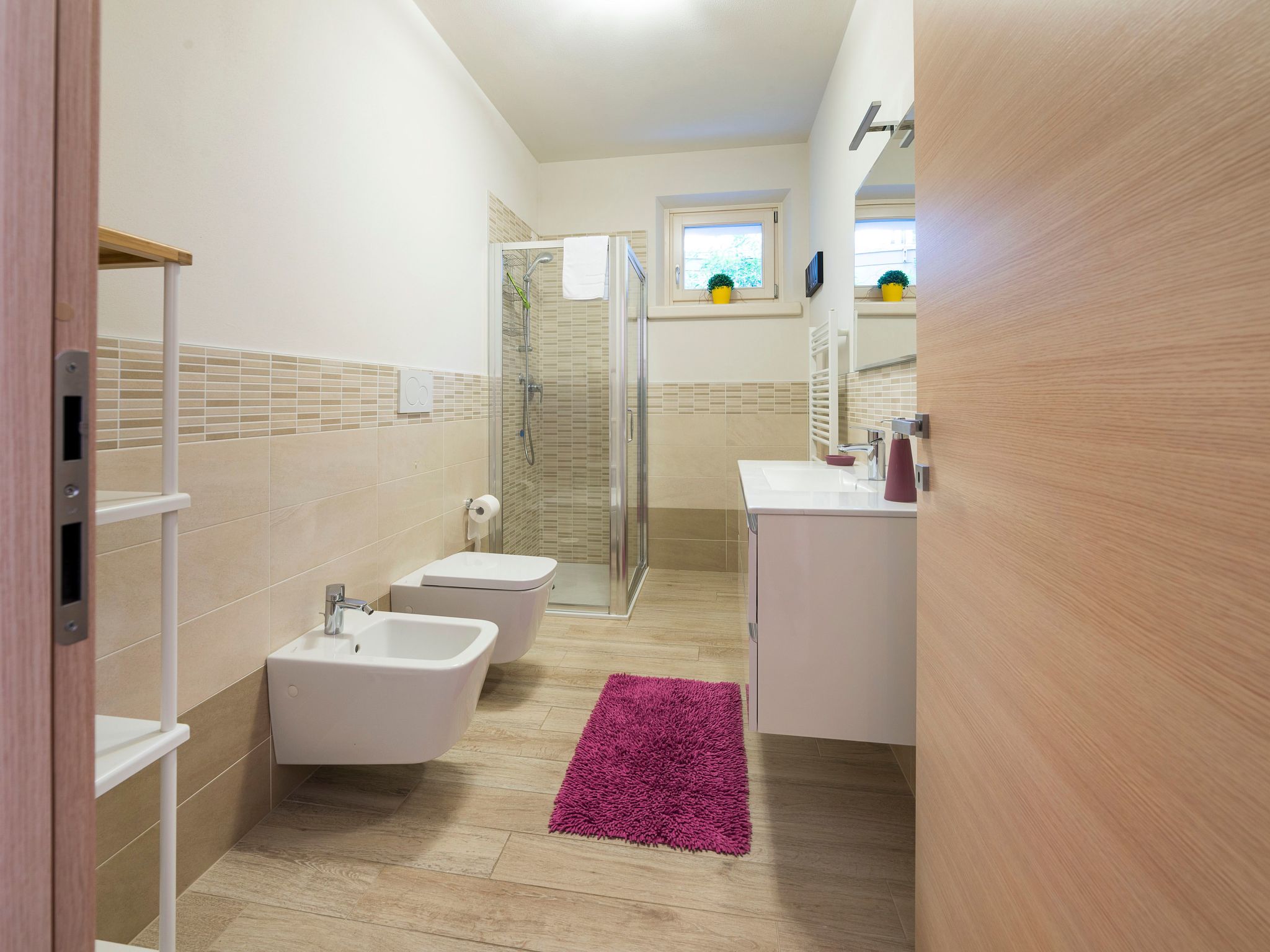 Flacher Sonnenaufgang-Binnen