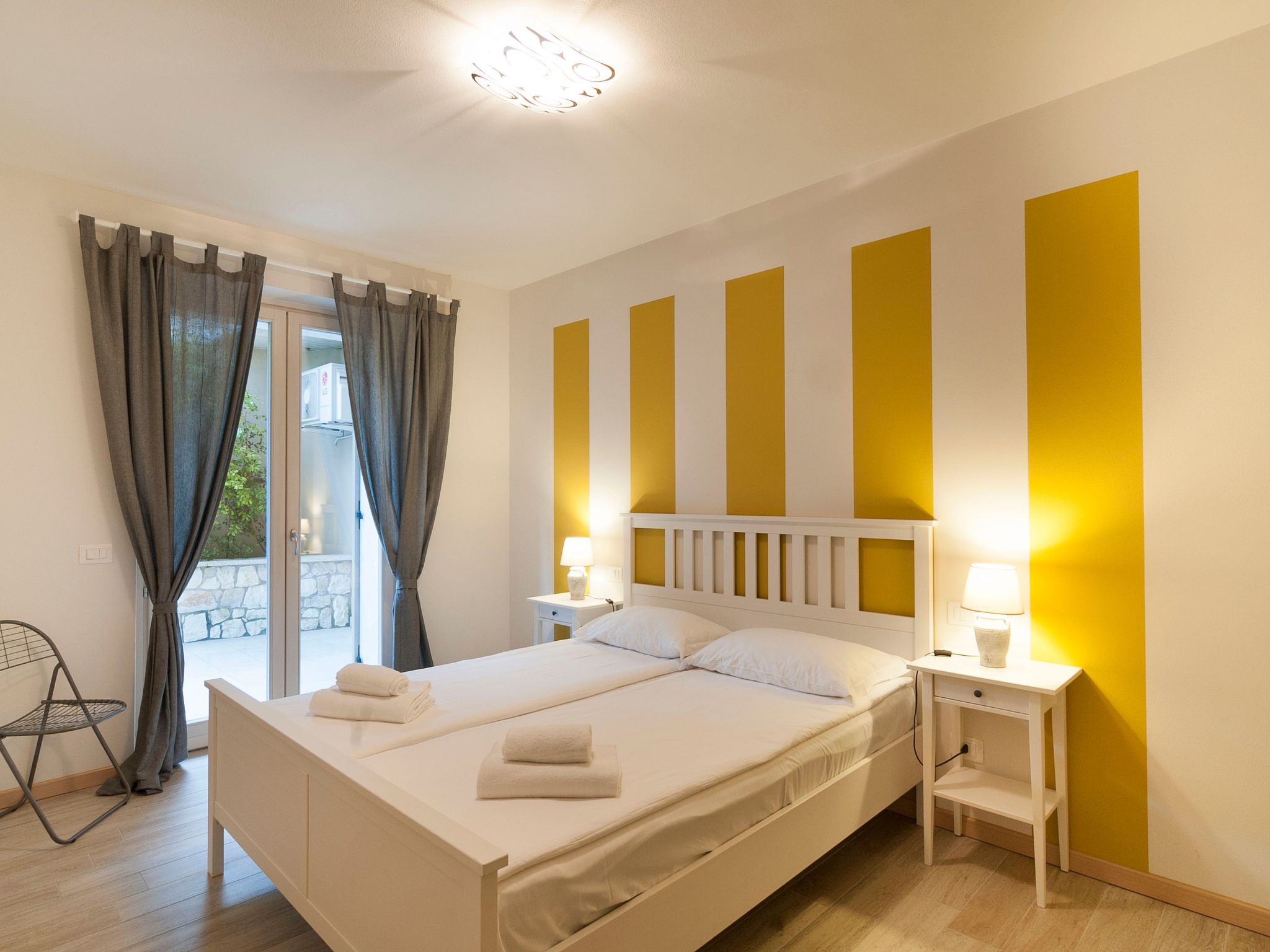 Flacher Sonnenuntergang-Dedans