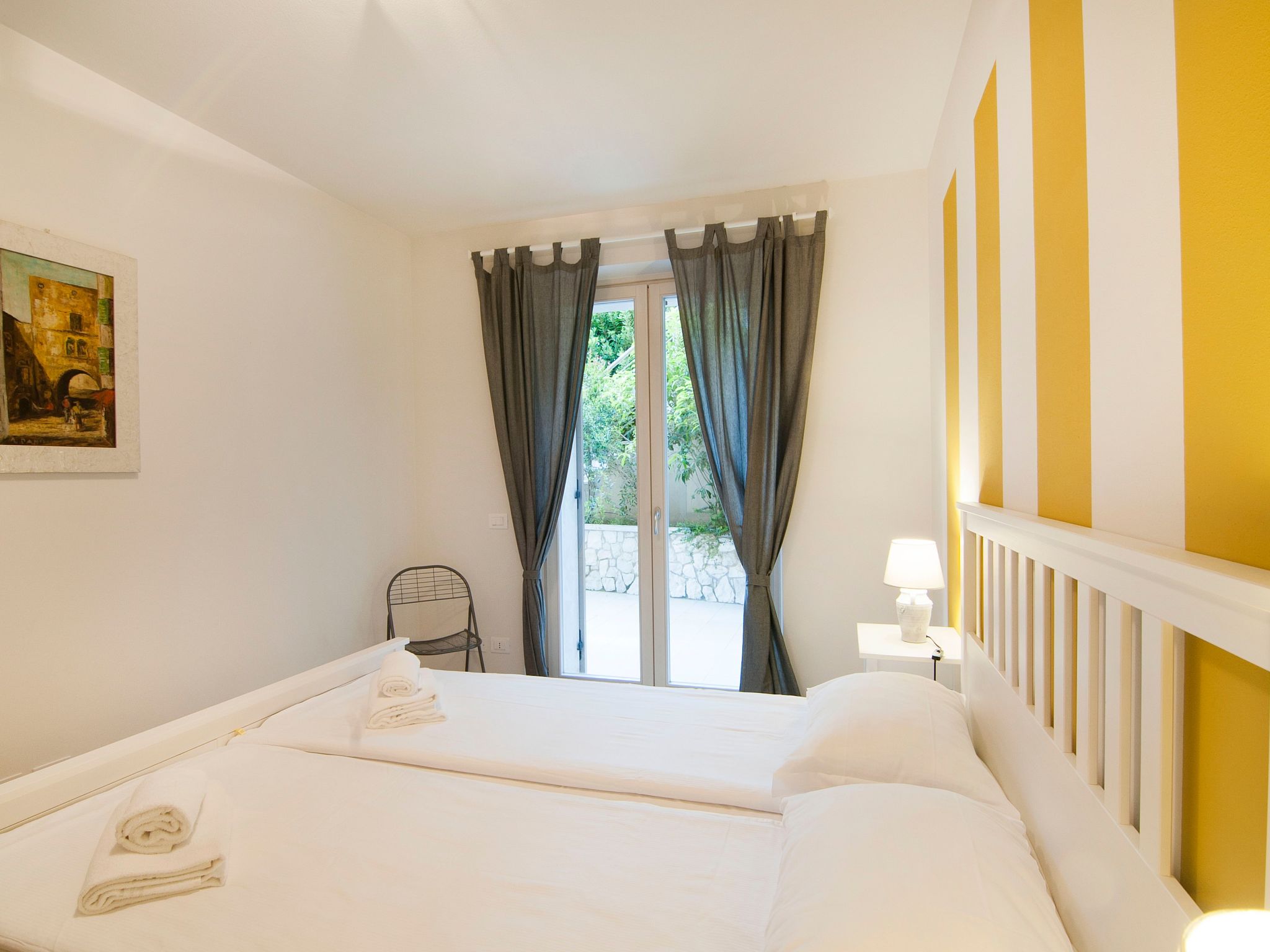 Flacher Sonnenuntergang-Dedans