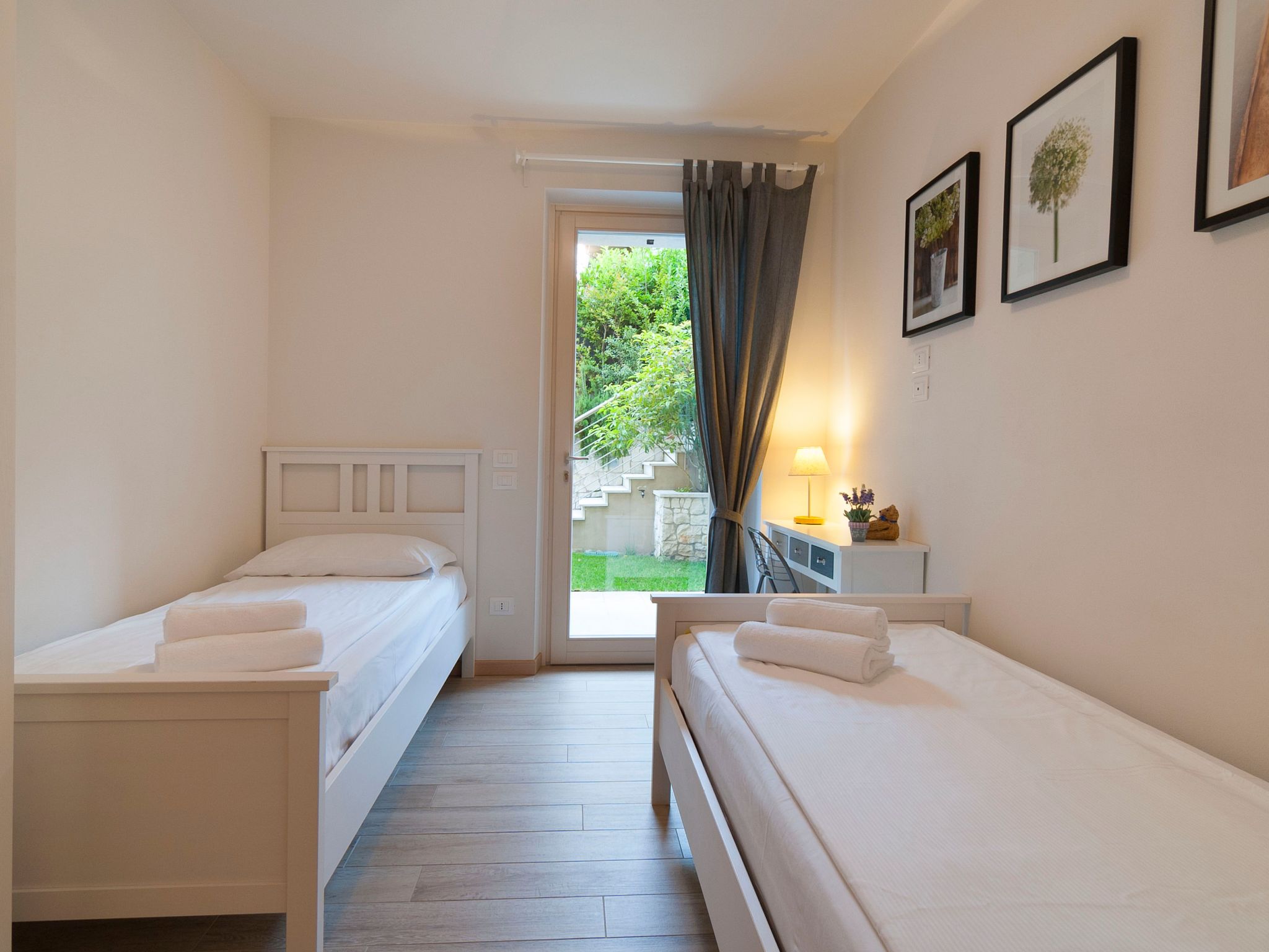 Flacher Sonnenuntergang-Dedans