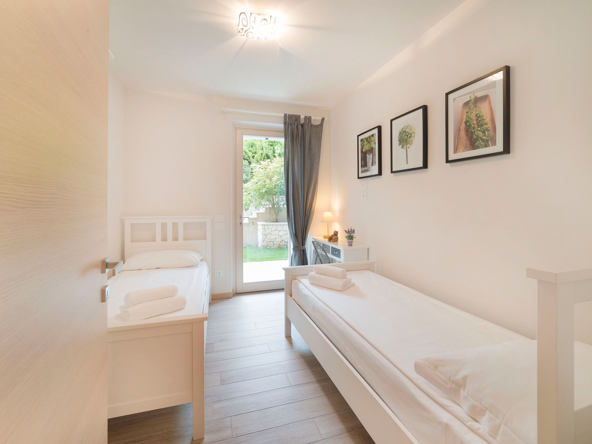 Flacher Sonnenuntergang-Dedans