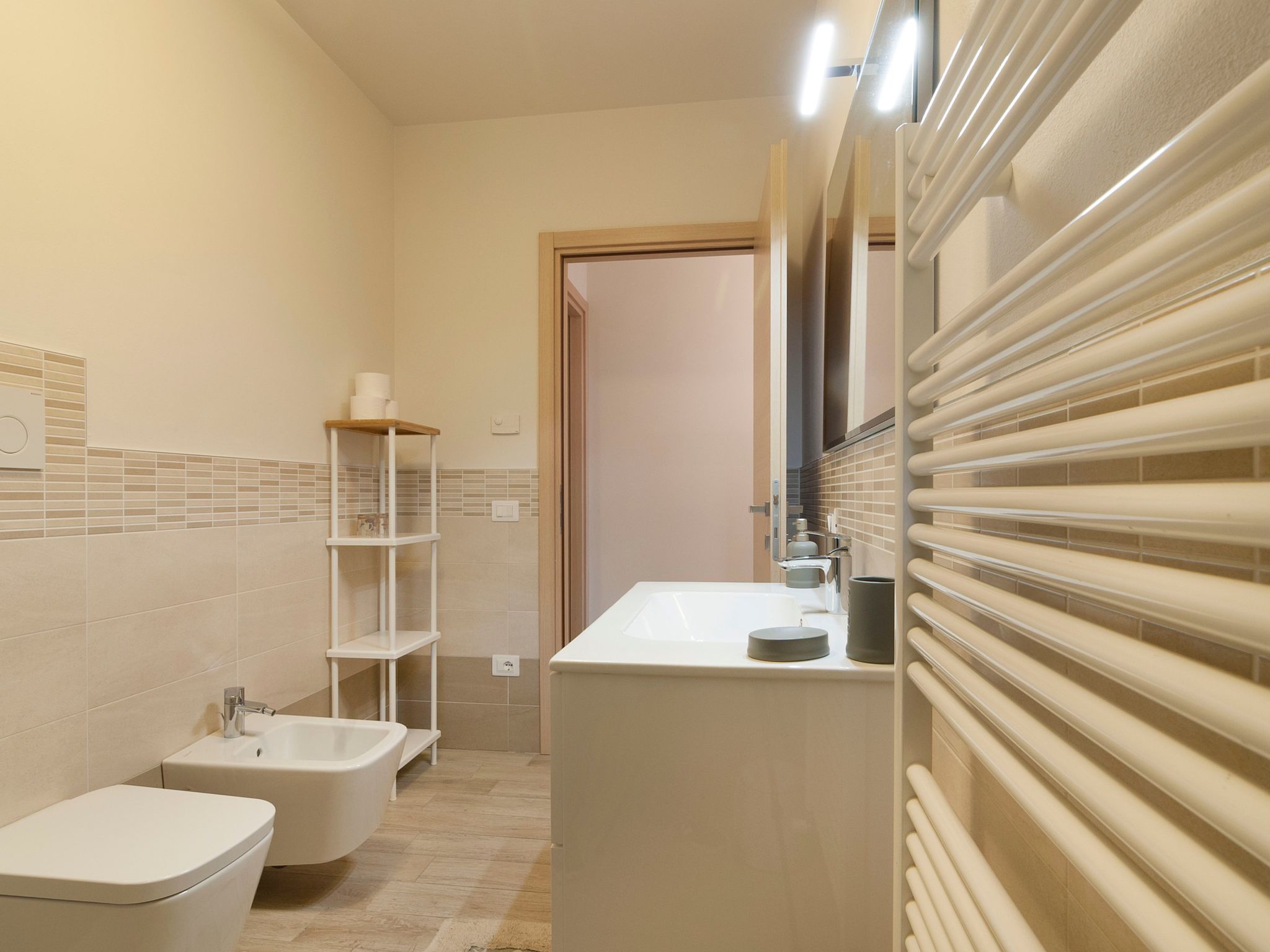 Flacher Sonnenuntergang-Dedans