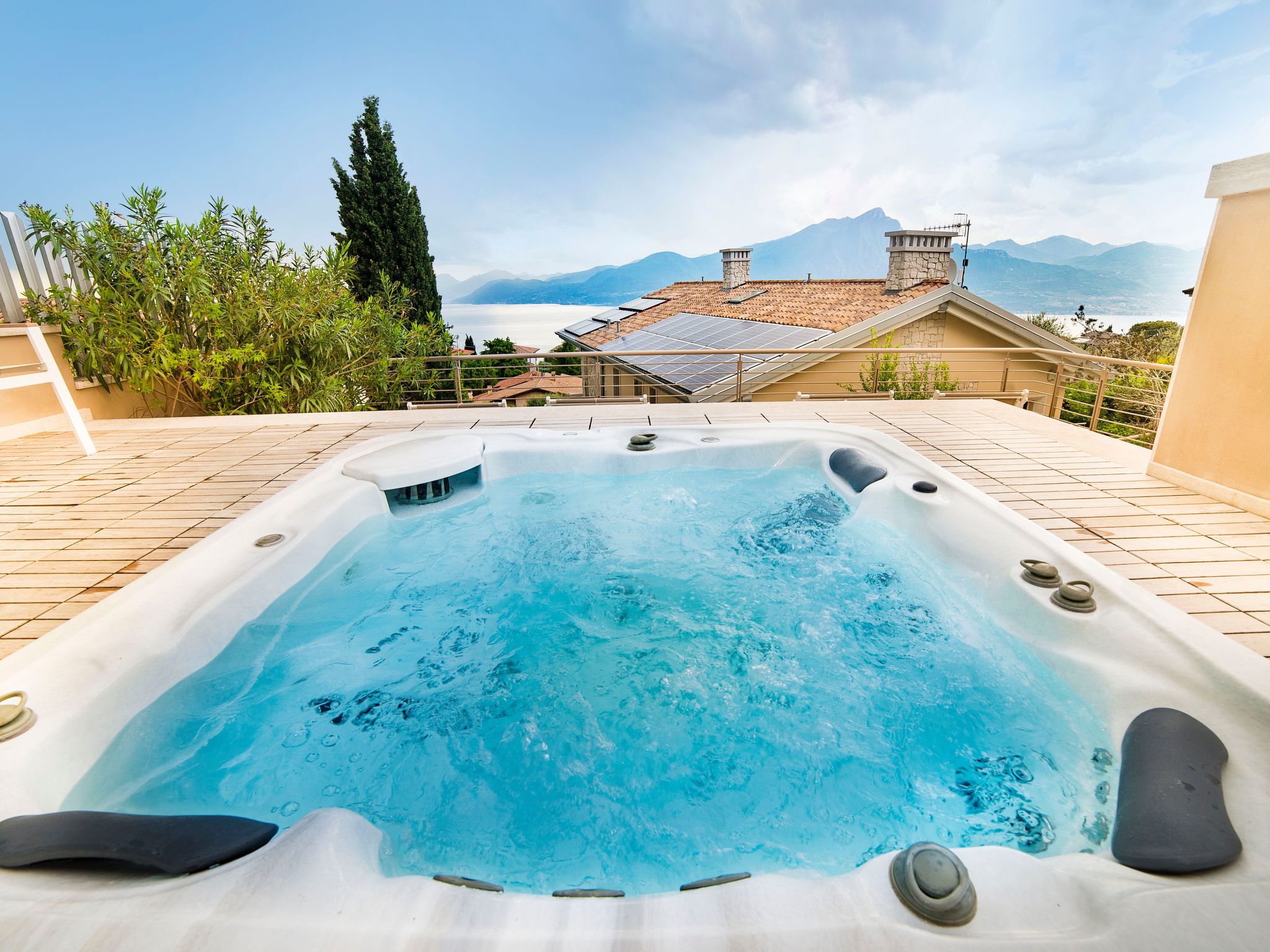 Flacher Sonnenuntergang-Dedans