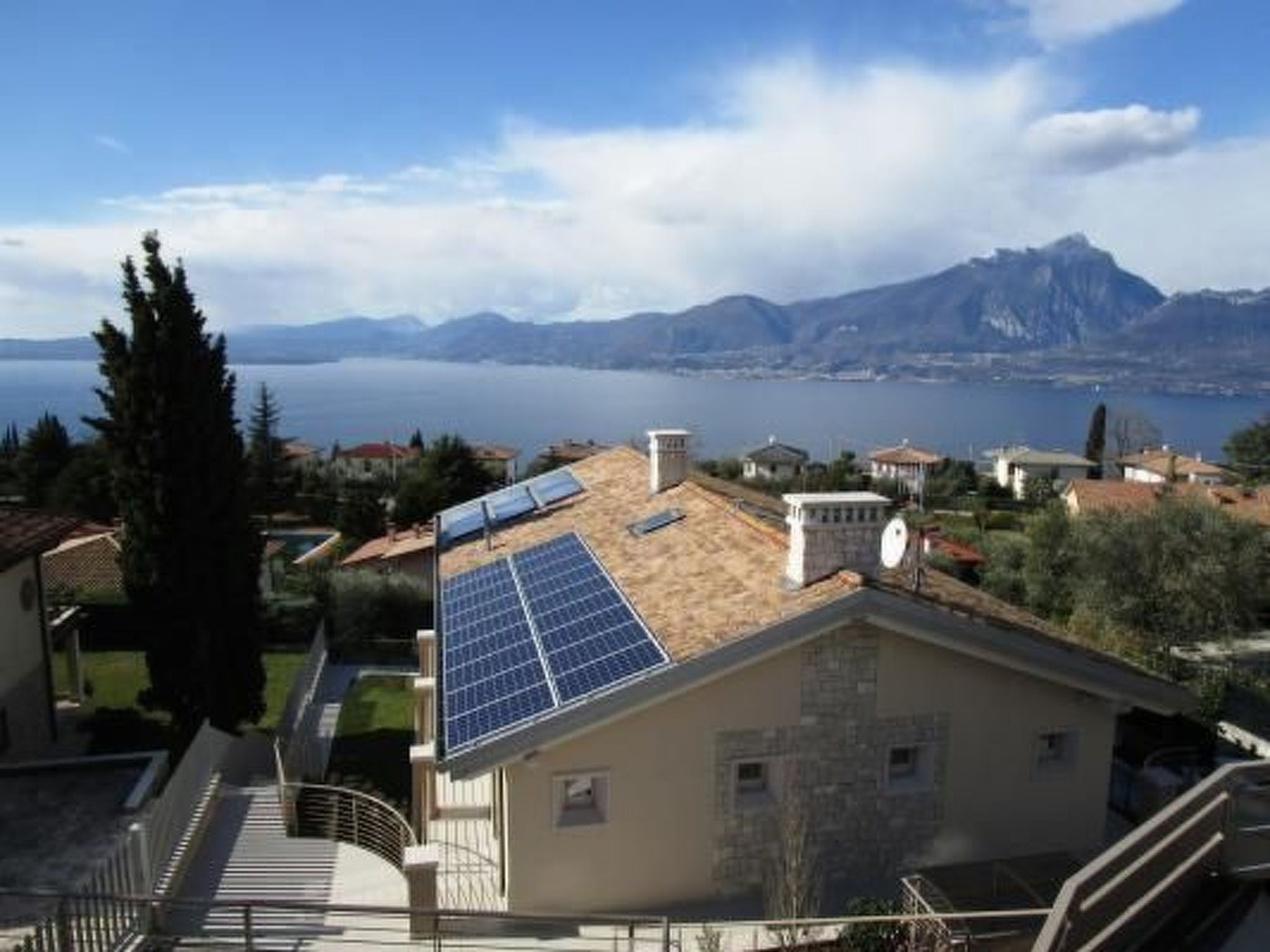 Flacher Sonnenuntergang-Dedans