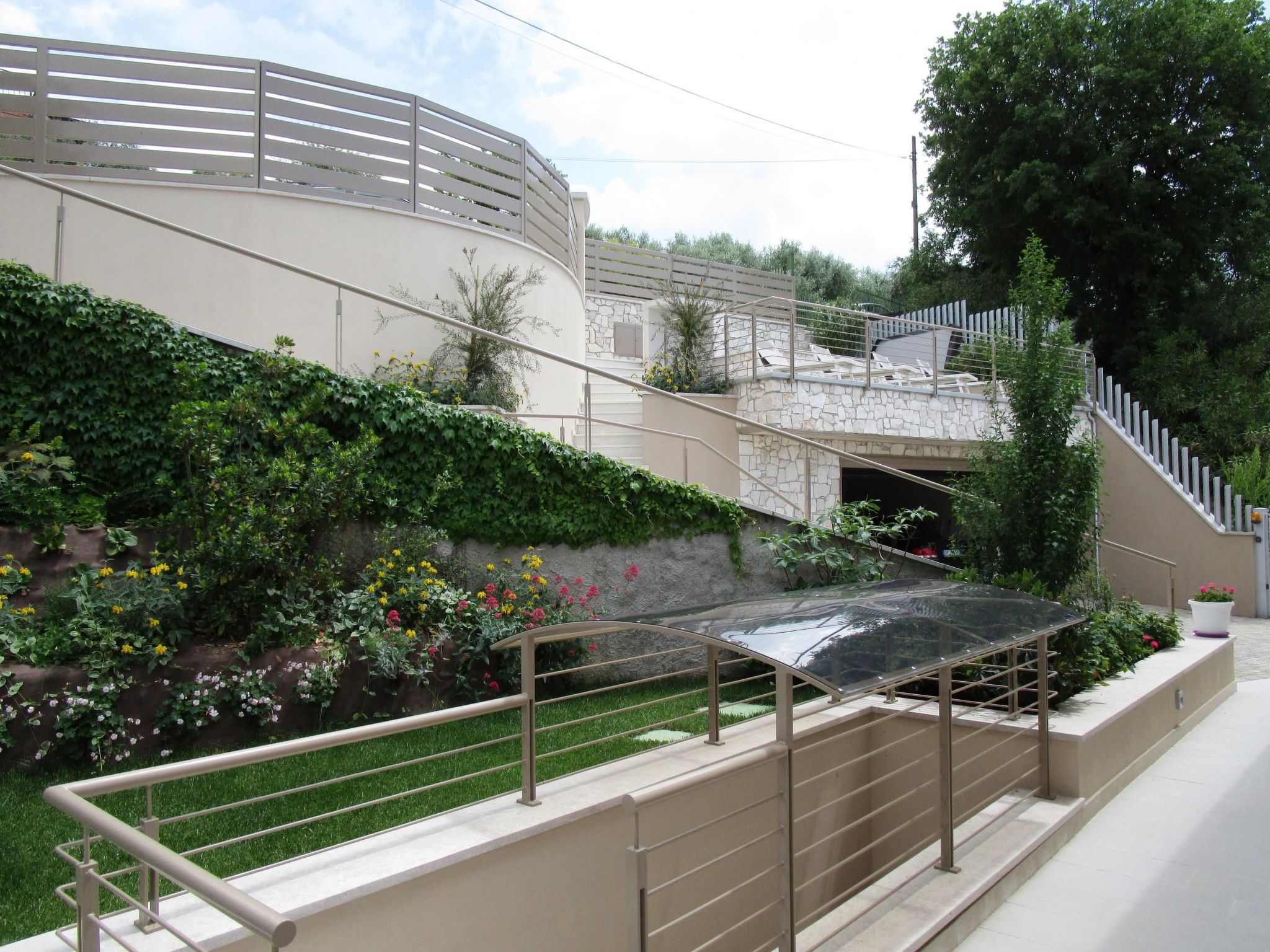 Flacher Sonnenuntergang-Dedans