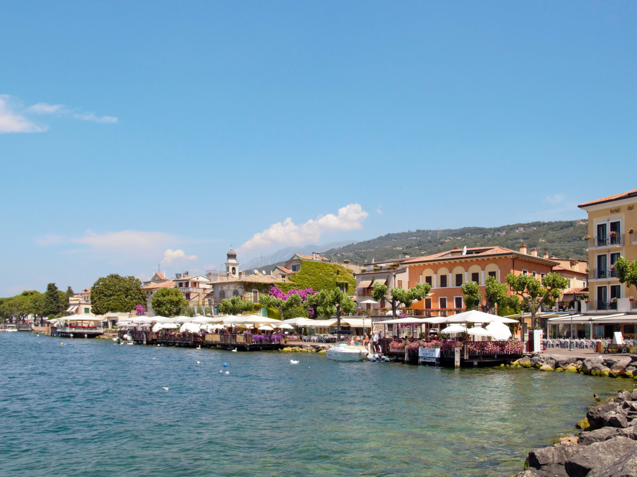 Flacher Sonnenuntergang-Environnement