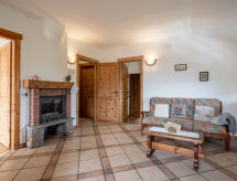 Chaouette: Authentiek chalet in Sarre met tuin, open haard en panoramisch uitzicht - thumbnail 6