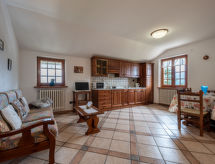 Chaouette: Authentiek chalet in Sarre met tuin, open haard en panoramisch uitzicht - thumbnail 4