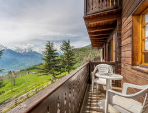 Chaouette: Authentiek chalet in Sarre met tuin, open haard en panoramisch uitzicht - thumbnail 1