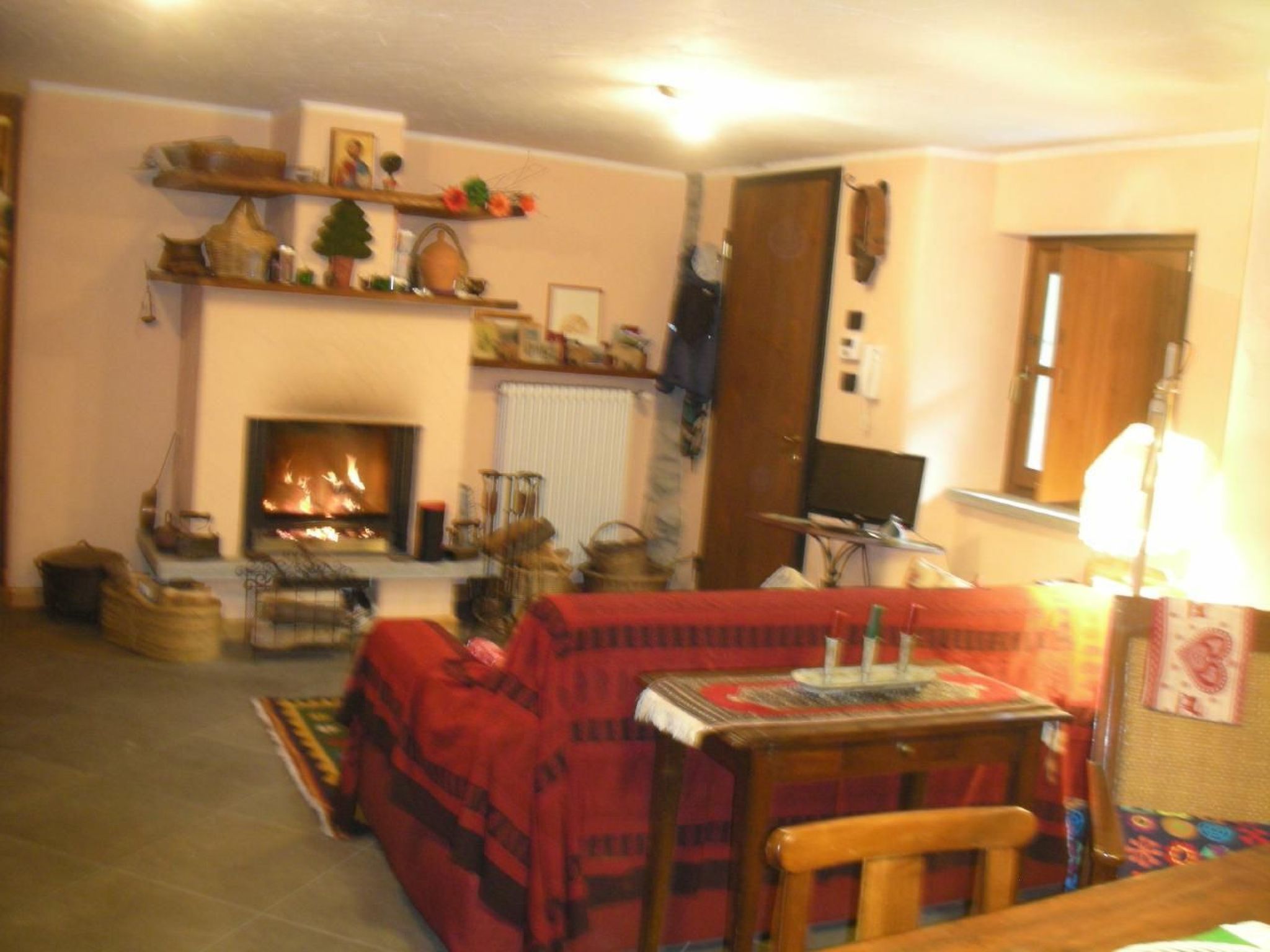 Mit Bergblick-Binnen