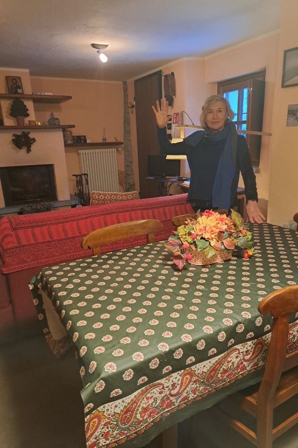 Mit Bergblick-Binnen