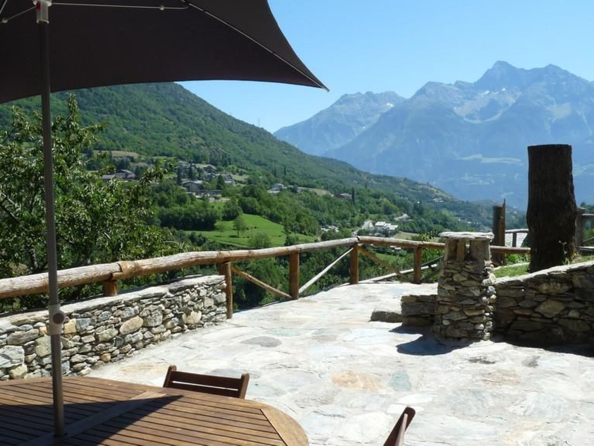 Drei-Zimmer-Wohnung La Mucca in Gignod-Binnen