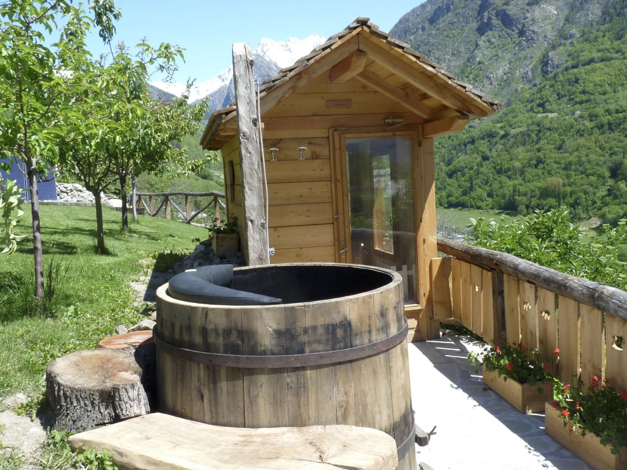 Drei-Zimmer-Wohnung La Mucca in Gignod-Binnen