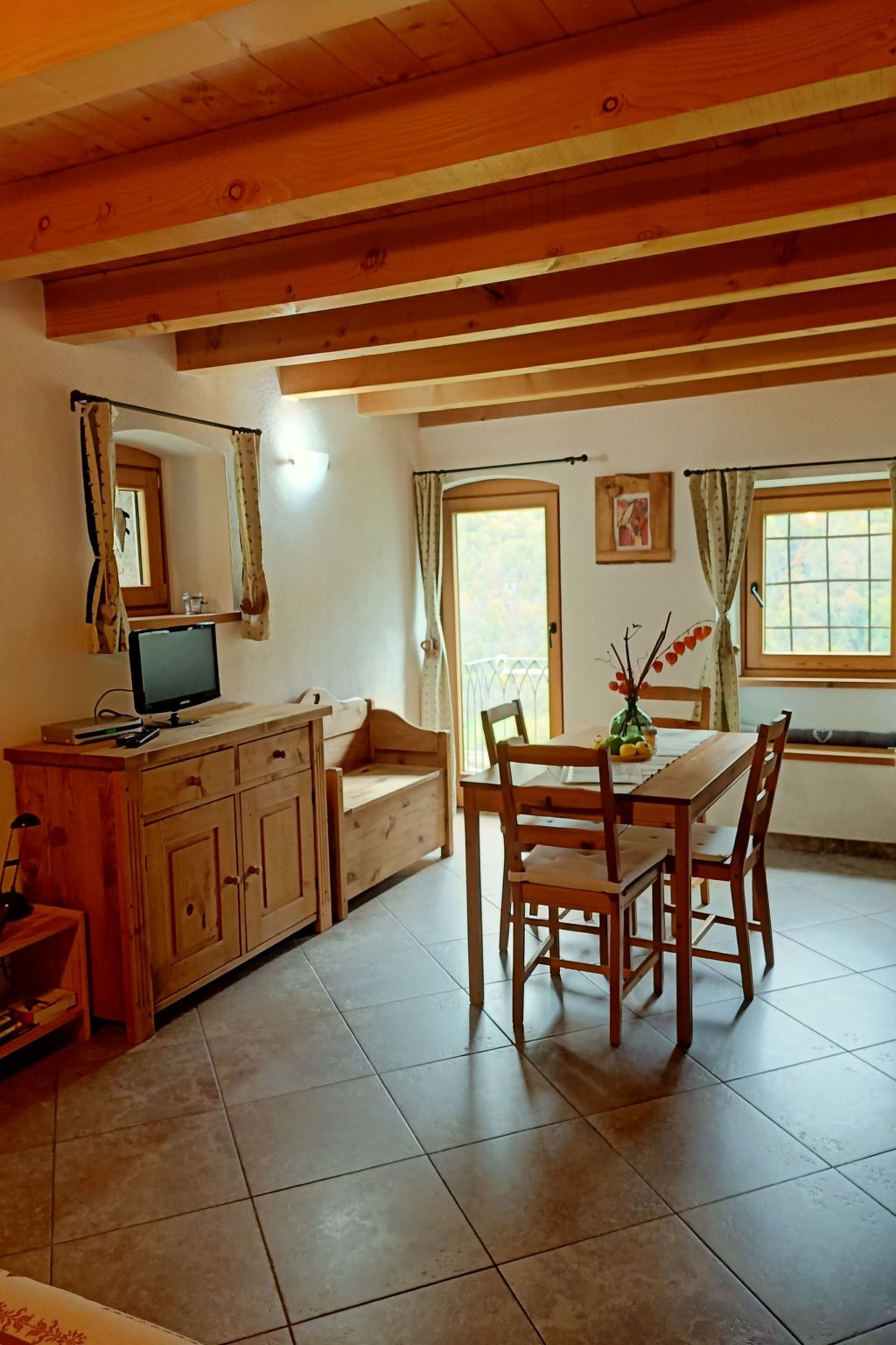 Zwei-Zimmer-Wohnung La Capra ideal für Paare mit Kindern