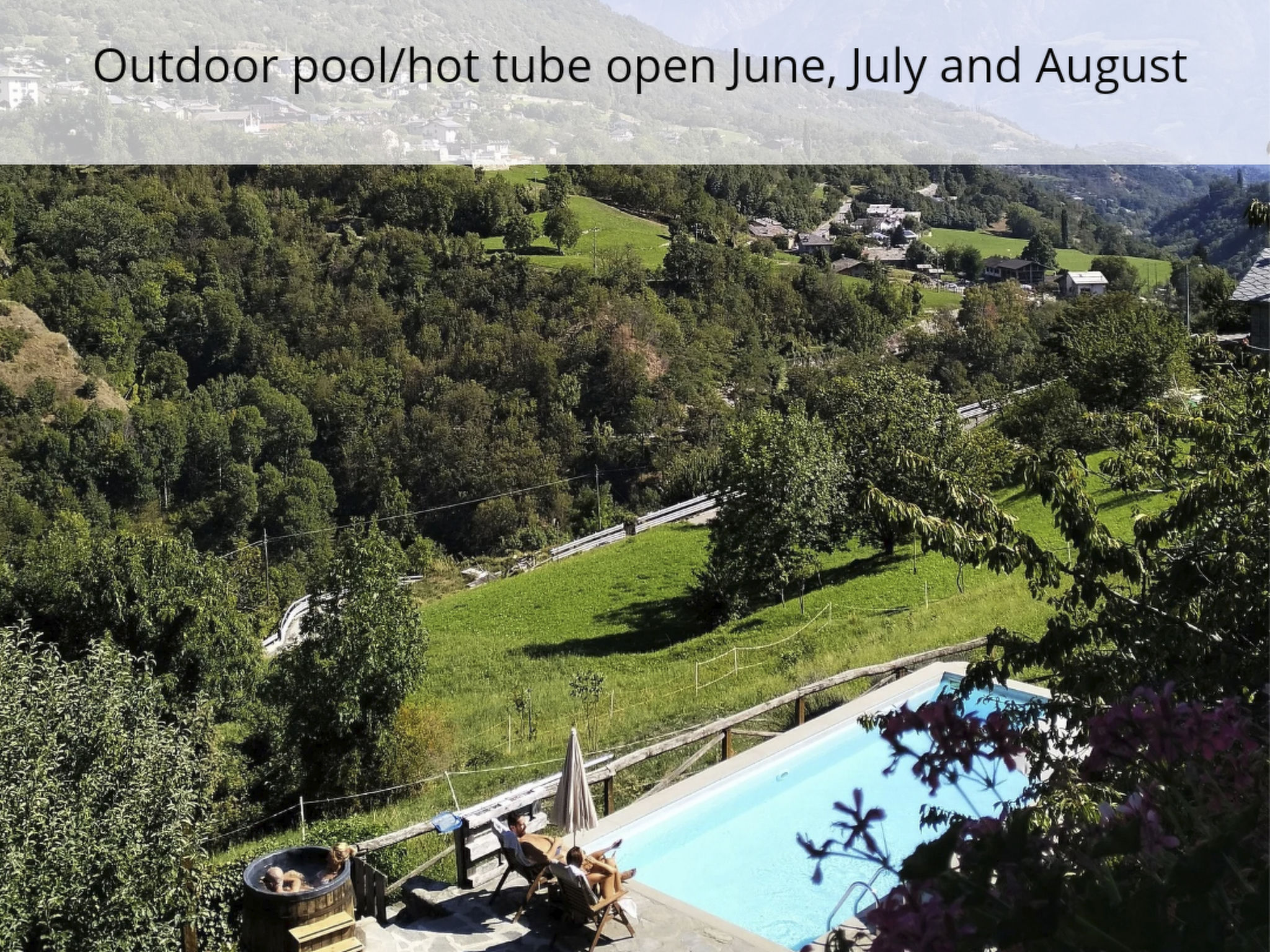 Zwei-Zimmer-Wohnung La Capra ideal für Paare mit Kindern