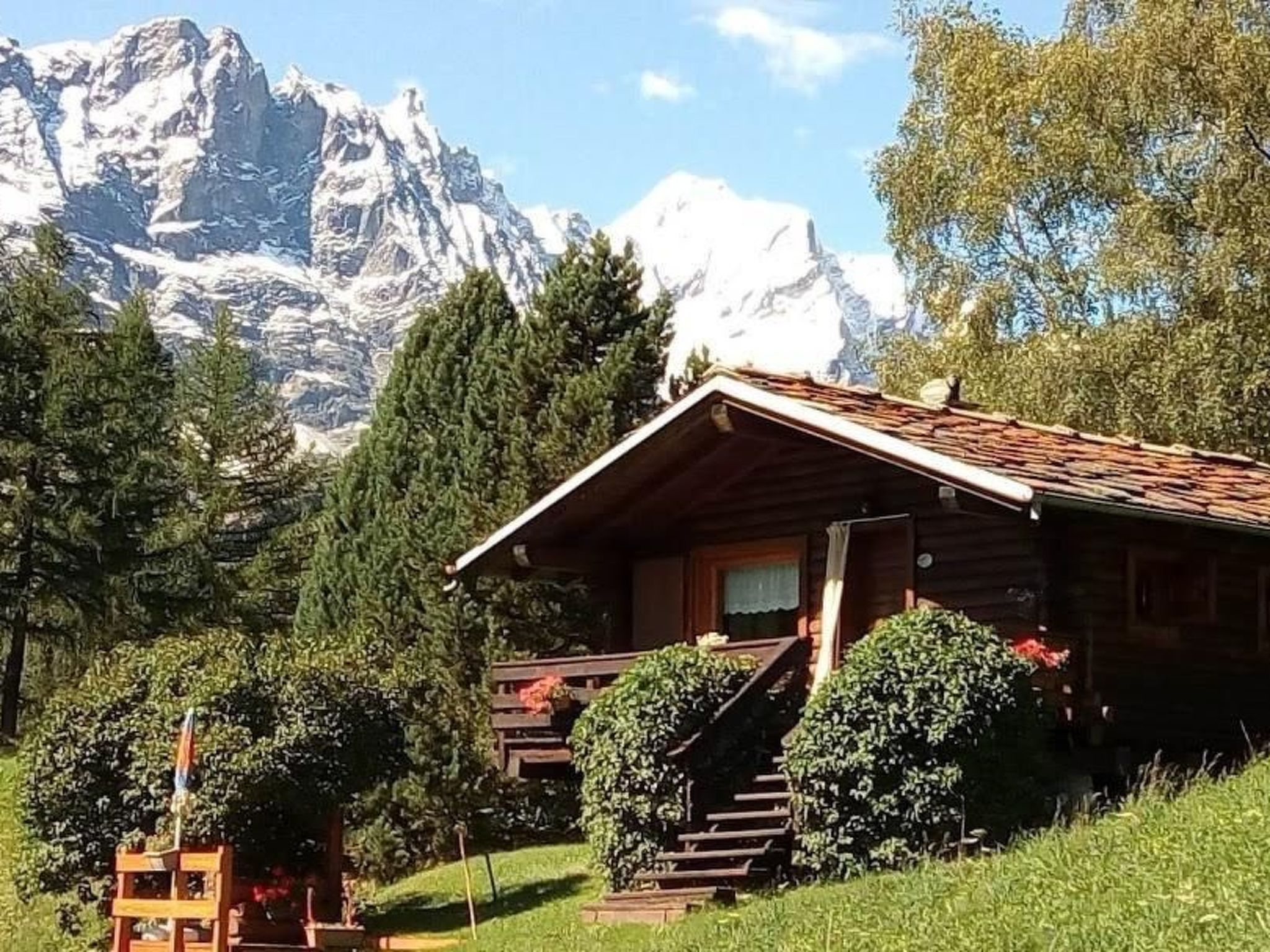 Photo of 'Lo Chalet' der Balkon über dem Matterhorntal