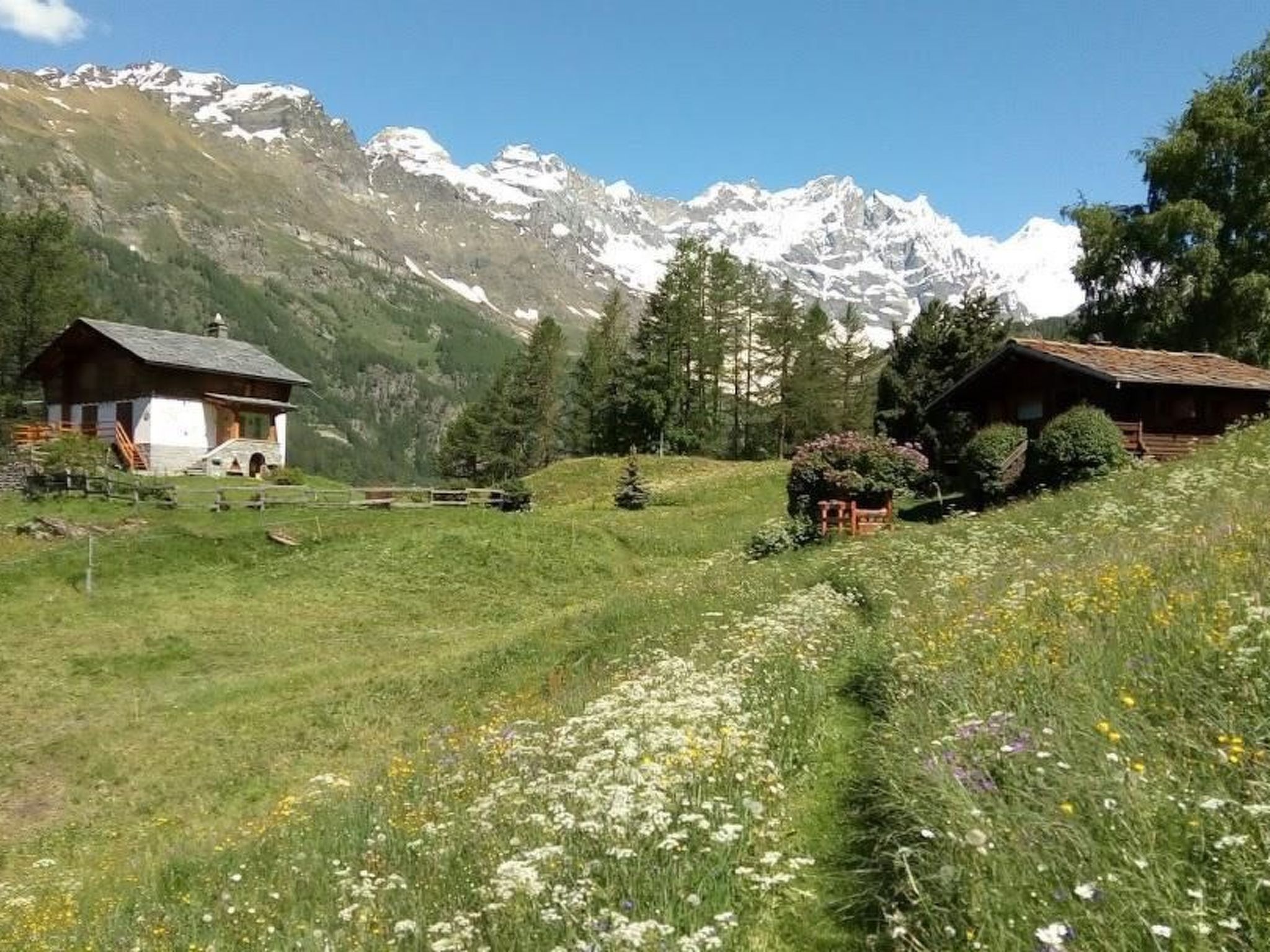 Photo of 'Lo Chalet' der Balkon über dem Matterhorntal