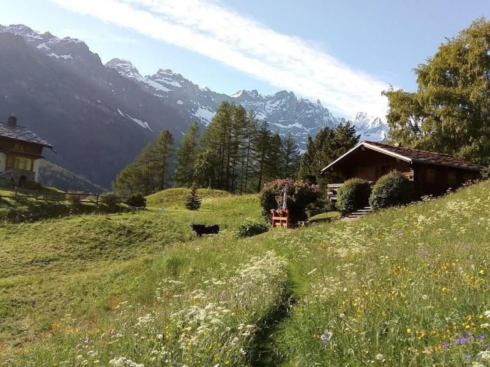 Photo of 'Lo Chalet' der Balkon über dem Matterhorntal