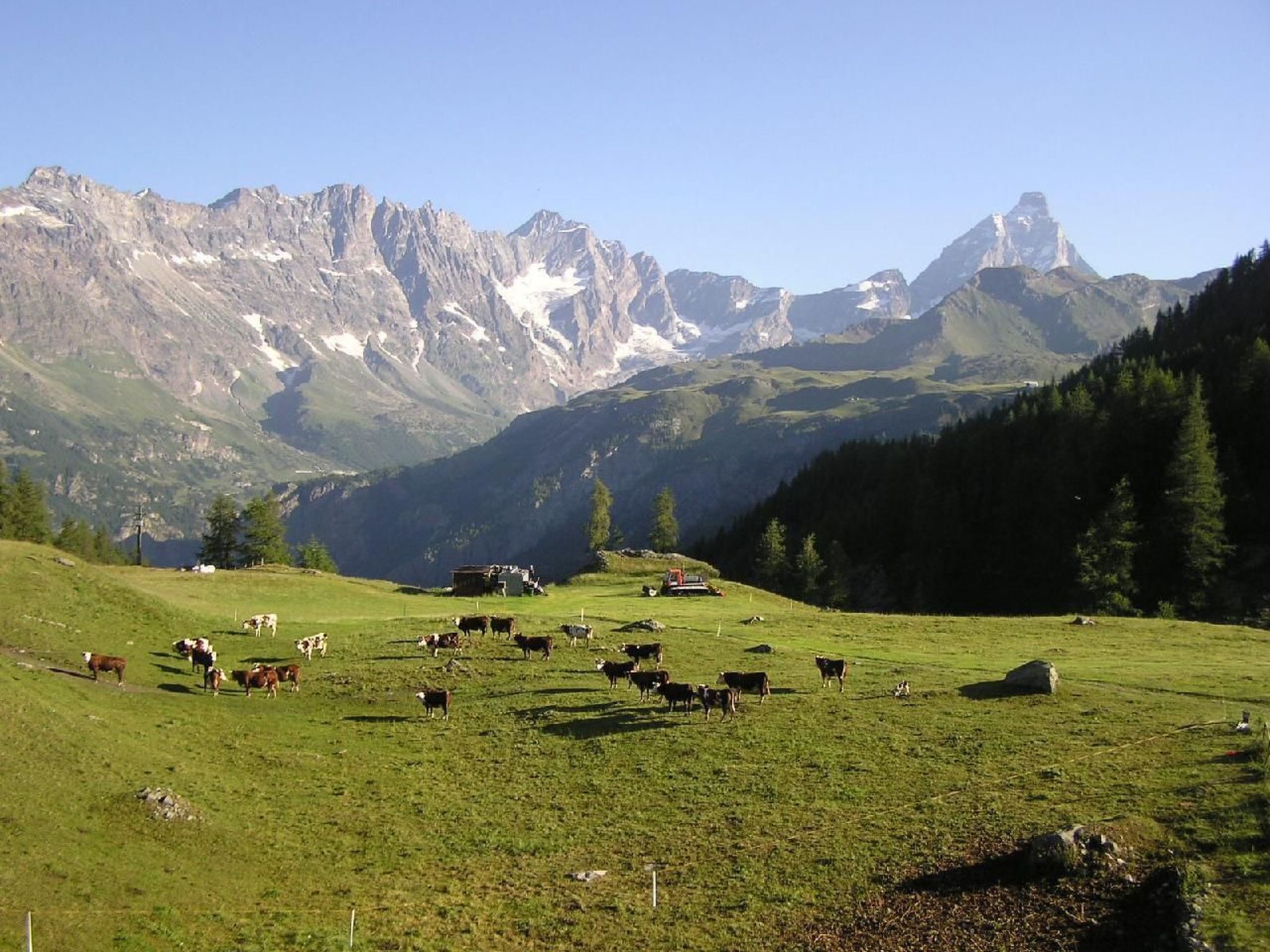 Photo of 'Lo Chalet' der Balkon über dem Matterhorntal