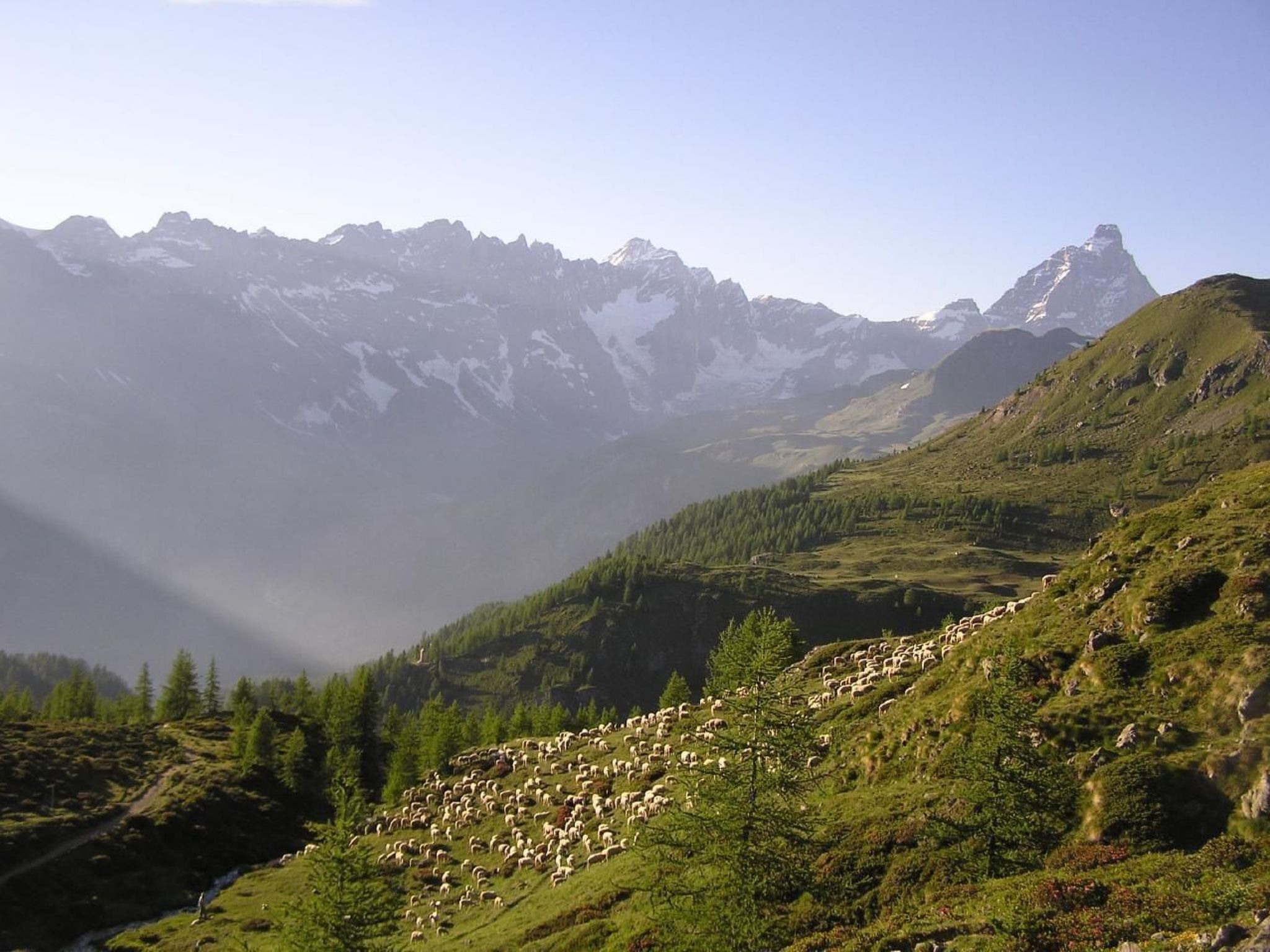 Photo of 'Lo Chalet' der Balkon über dem Matterhorntal