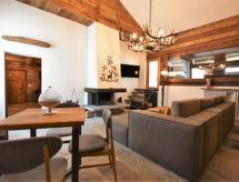 Open haard en luxe in chalet Baita Barin, direct aan de piste in Madesimo - thumbnail 3