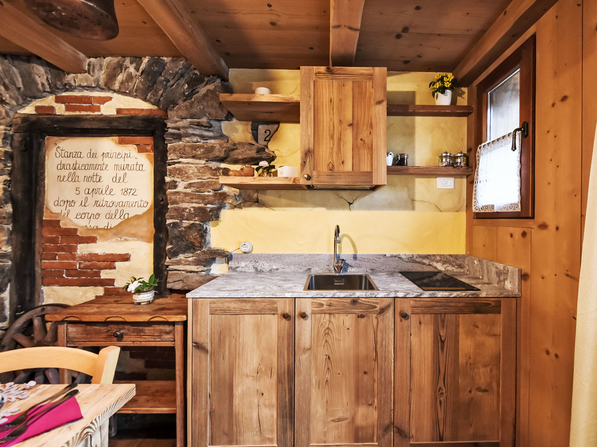 Appartement La Cà Vegia – Cuisine et coin repas, photo 11 sur 40