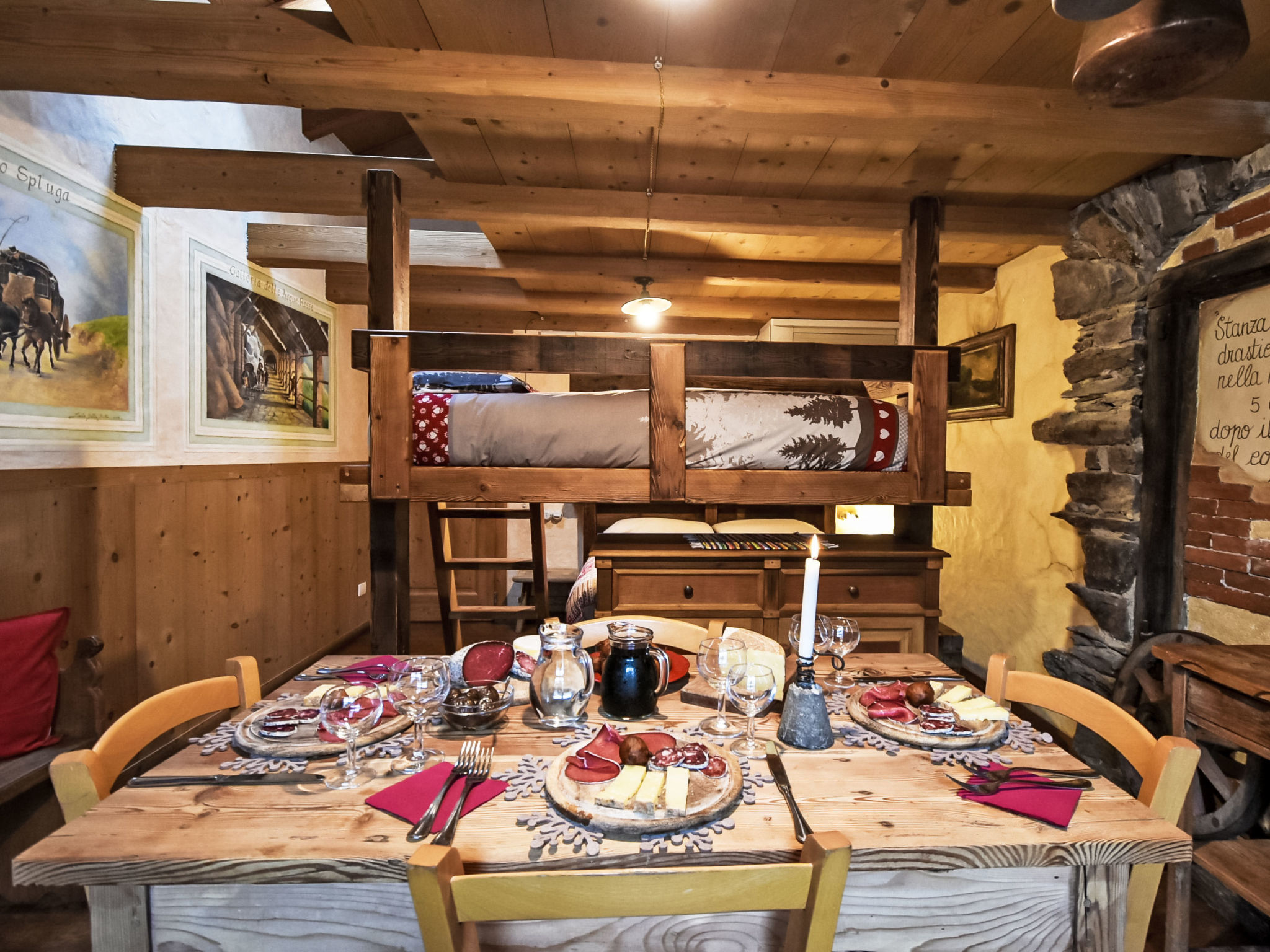 Appartement La Cà Vegia – Cuisine et coin repas, photo 10 sur 40