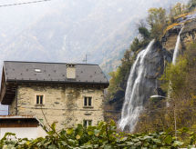 Borgonuovo Waterfall's House