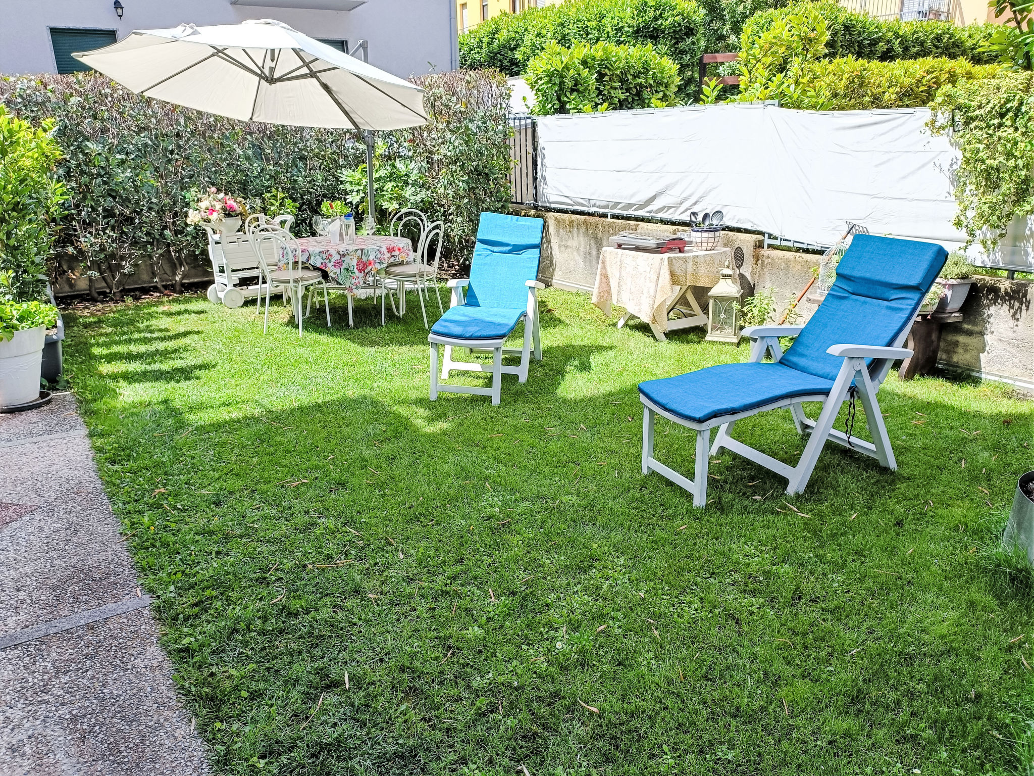 Olmo Garden Apartment - Buiten