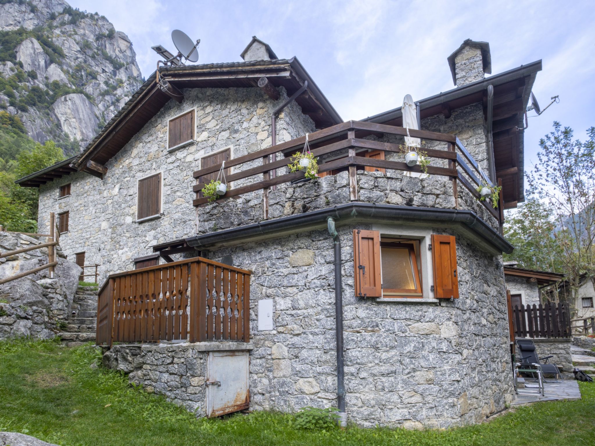 Val di Mello Mountain Flat-Draußen