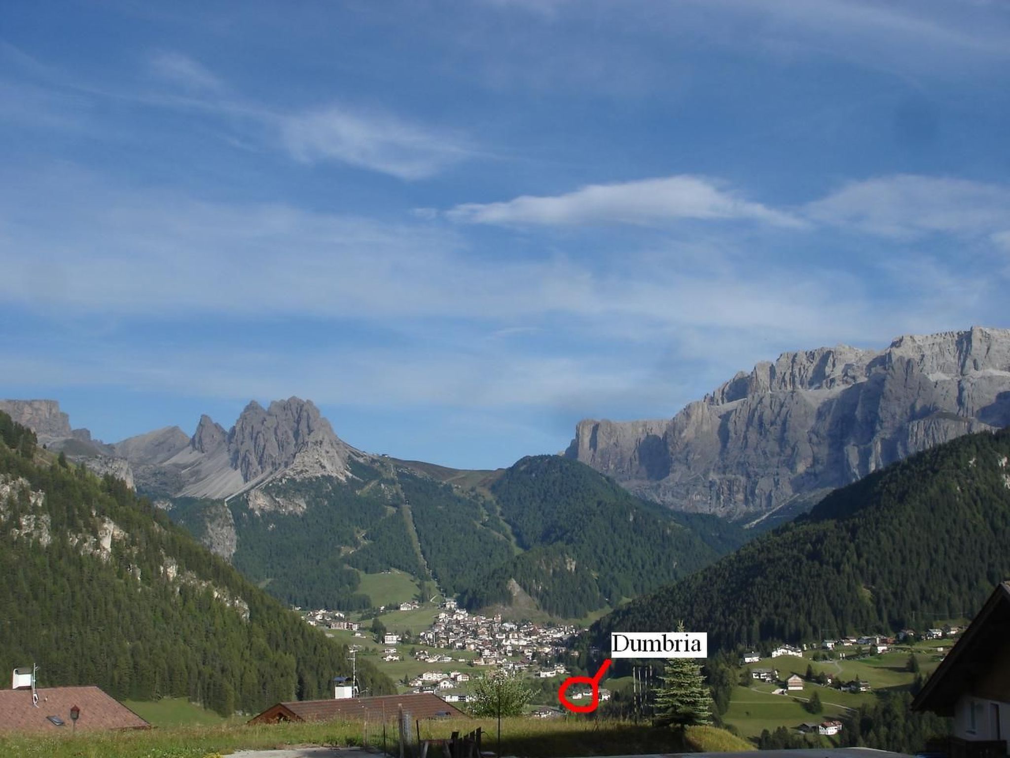 Dumbria Dolomites-Dedans