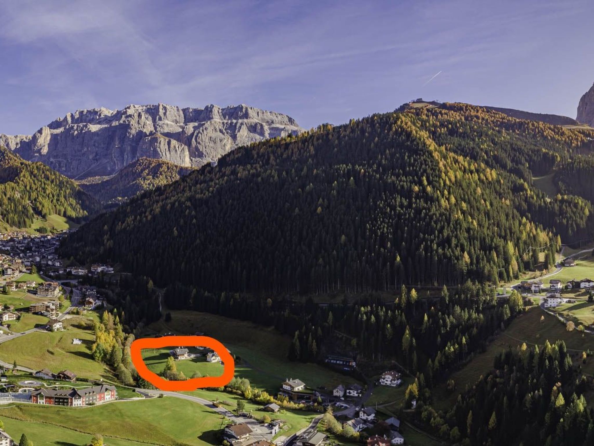 Dumbria Dolomites-Dedans