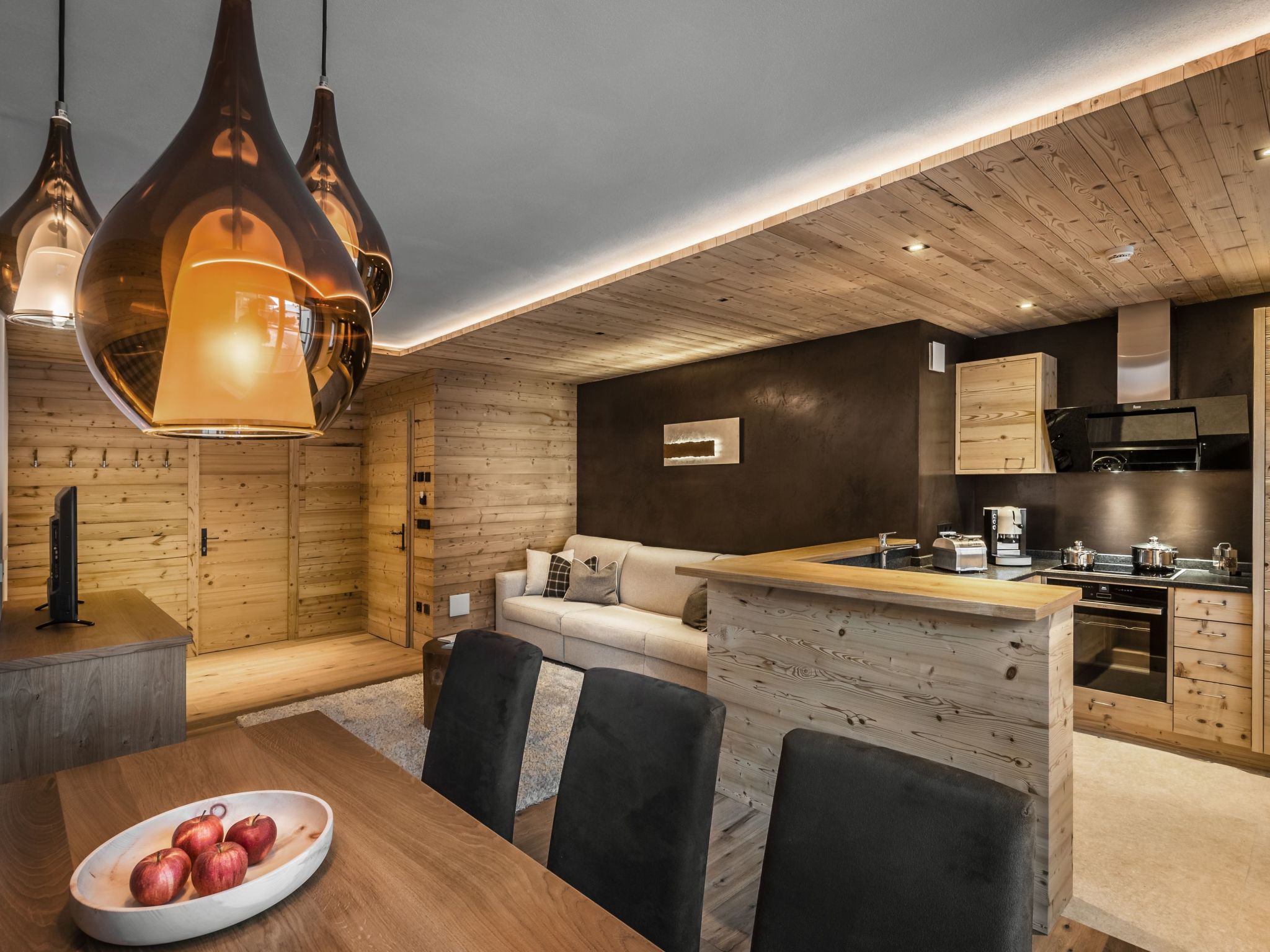 Vakantiehuis met omheinde tuin in La Villa/Stern (Italië) 1 hond is welkom