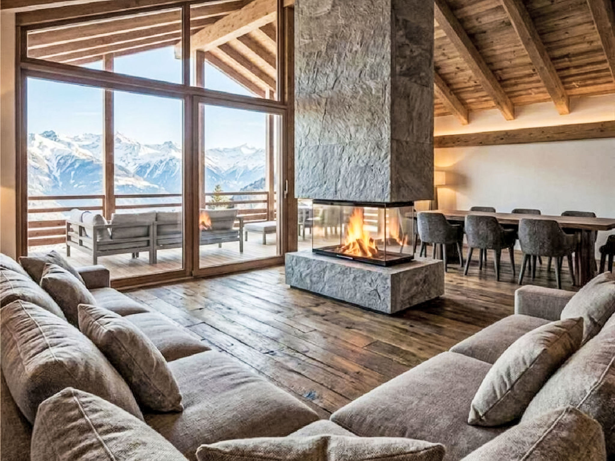 K Lodge Mountain - Binnen