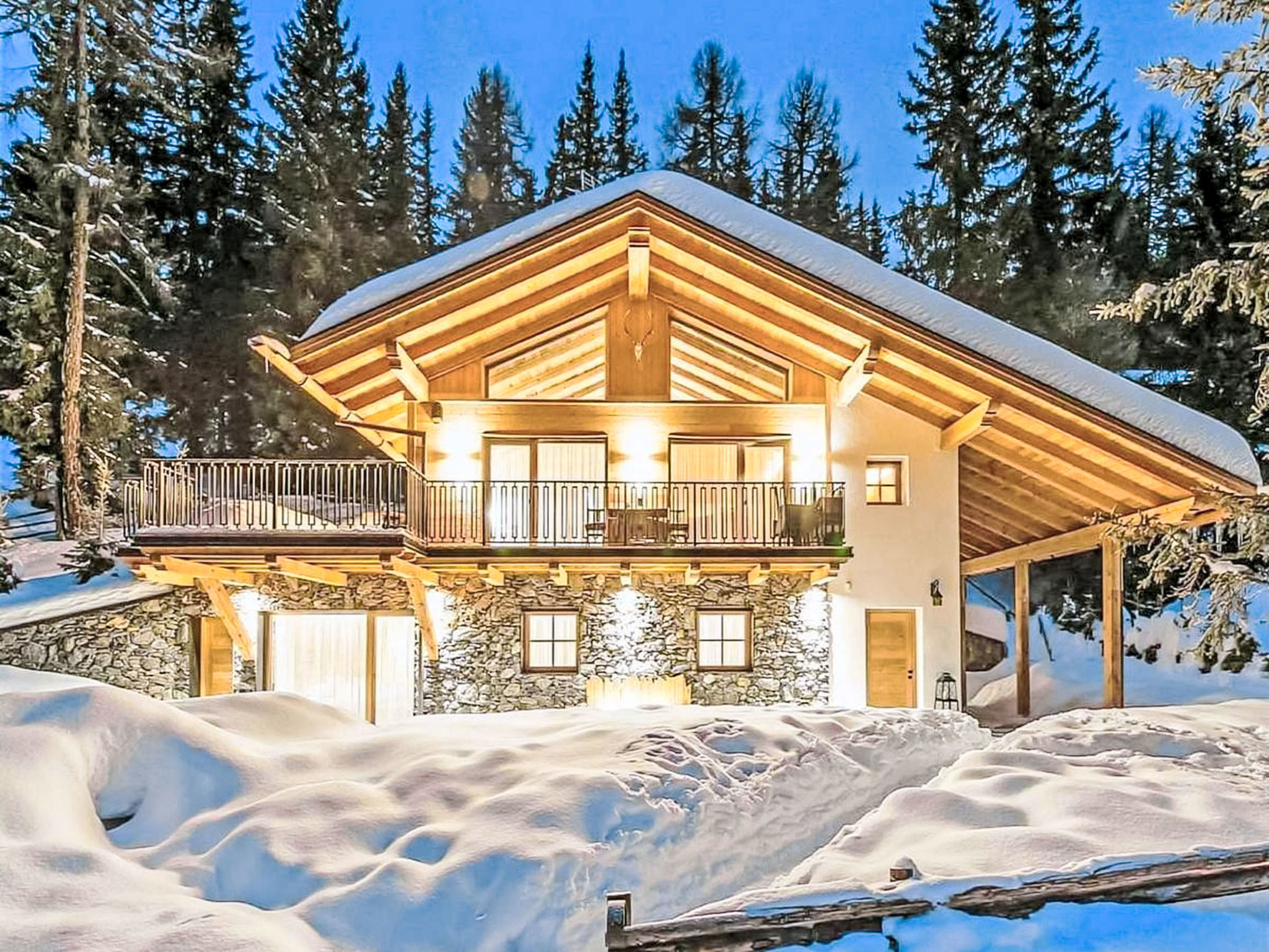 Chalet K Lodge Mountain à Valdàora