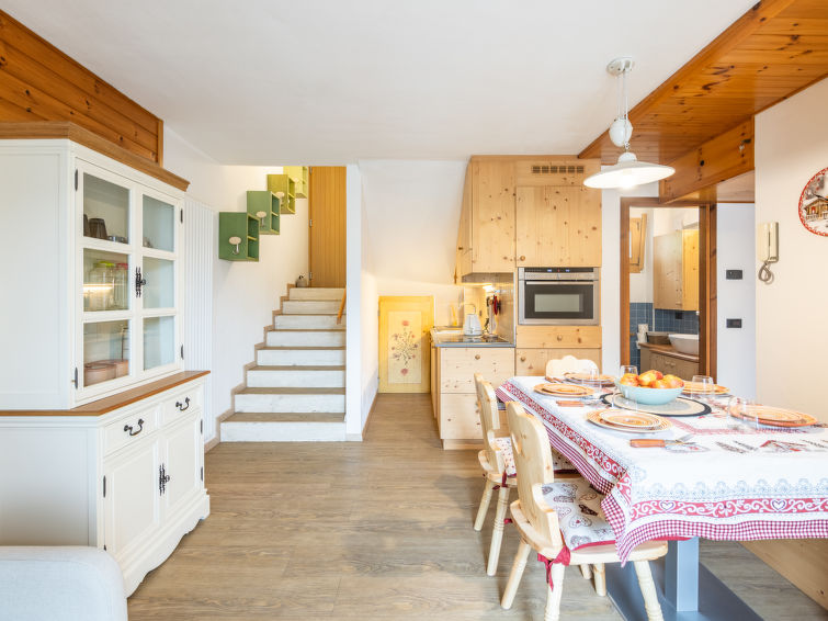 Aan de piste: Appartement Casa Morelli in Pozza di Fassa in Pozza di Fassa