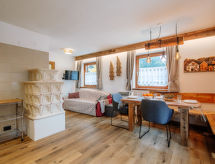 Rustiek appartement voor 4 personen nabij Canazei en de Sella Ronda - thumbnail 1