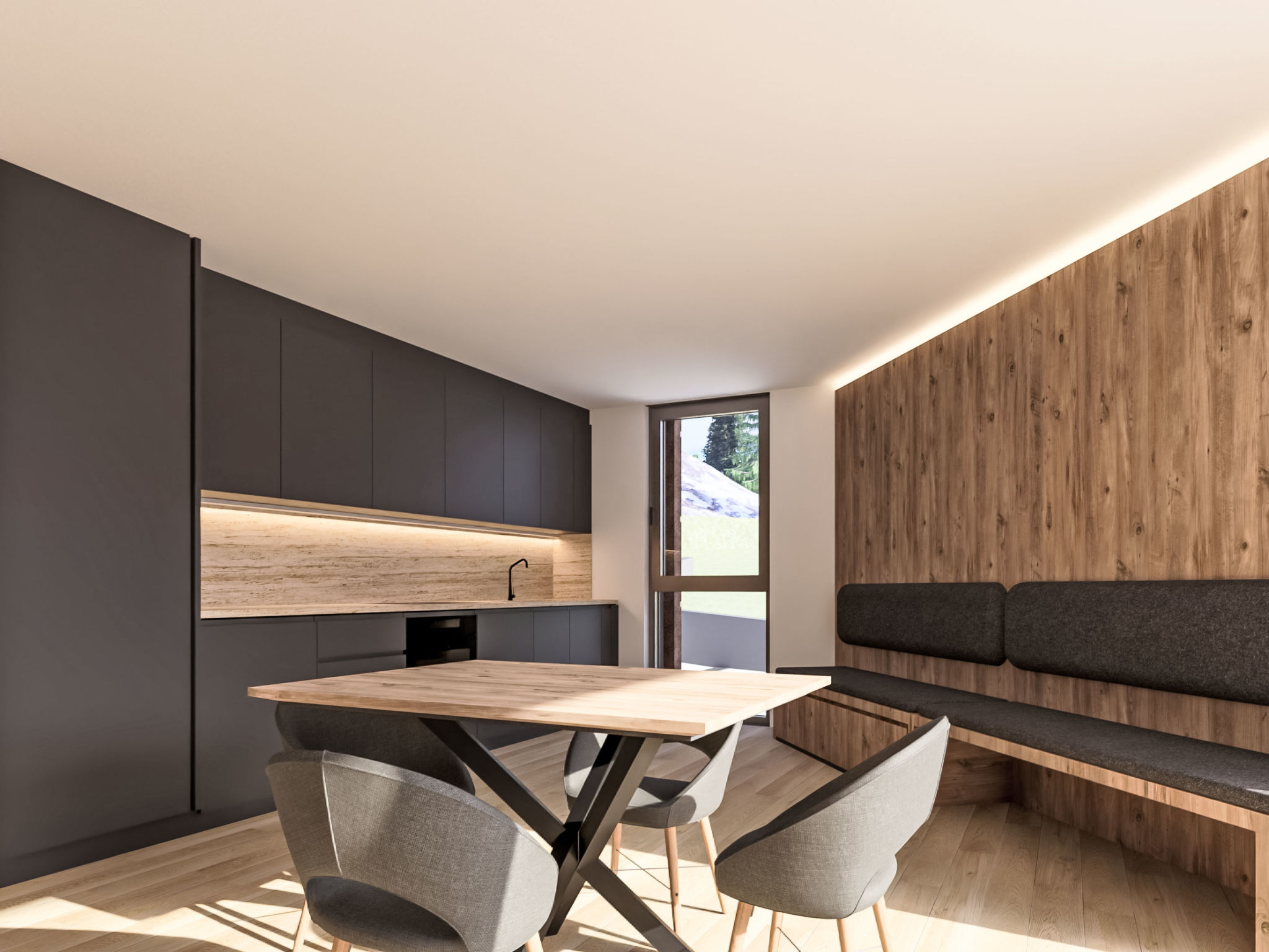 Domus Canazei-Drinnen