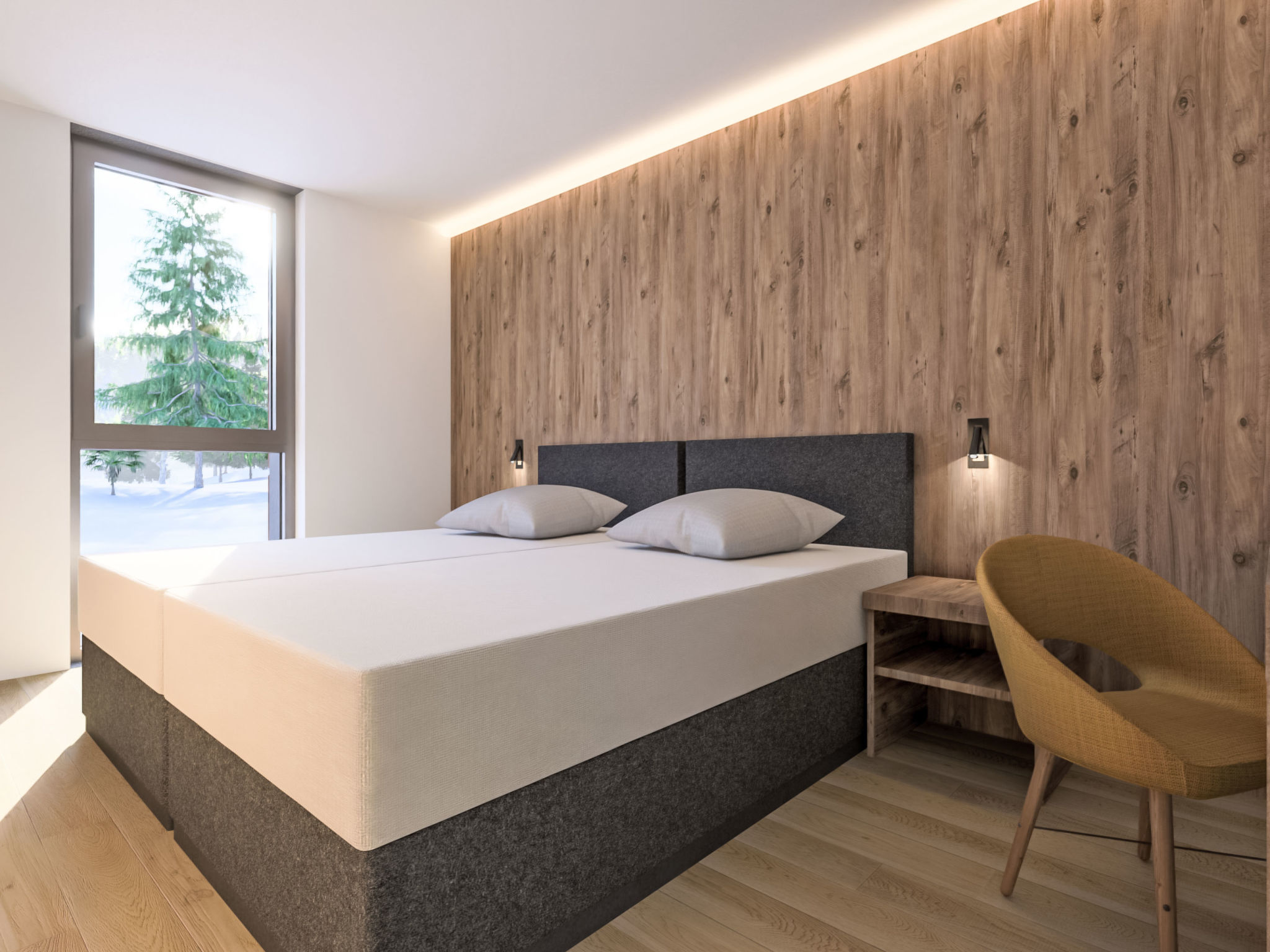 Domus Canazei-Drinnen