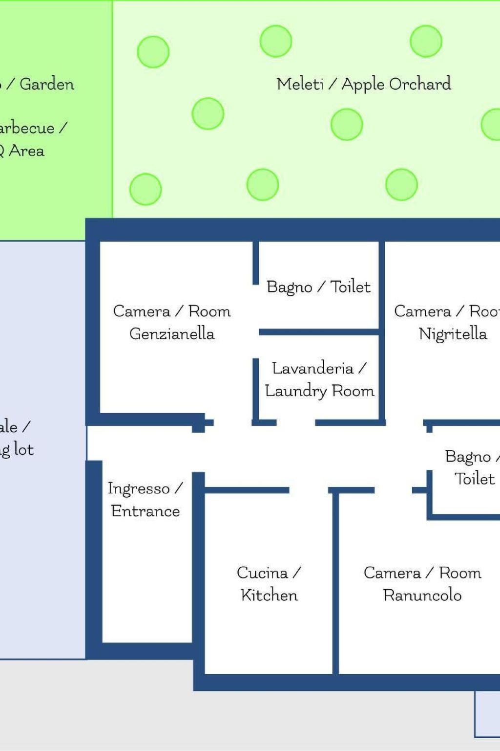 'Antico Eremo'-Binnen