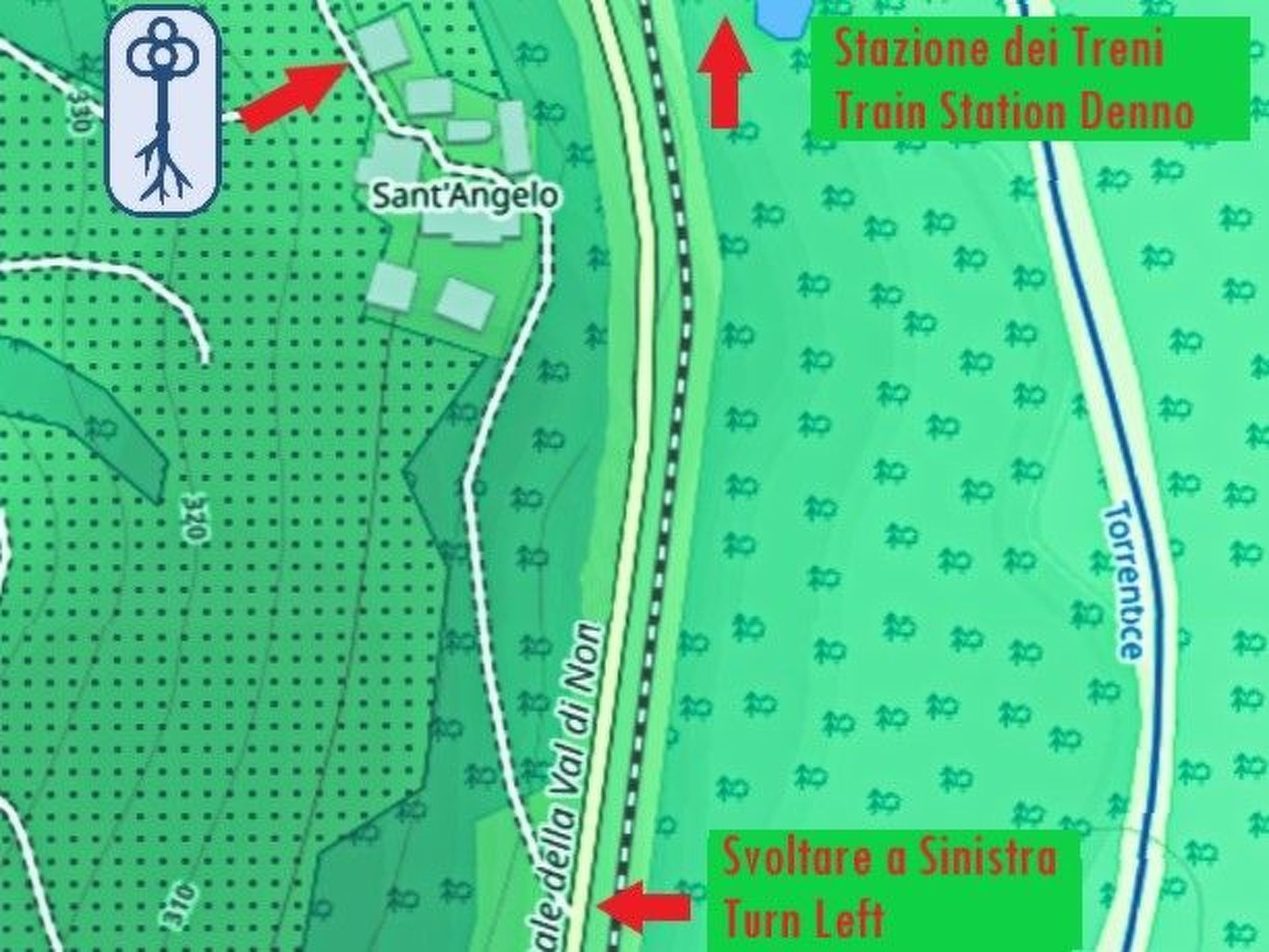 'Antico Eremo'-Binnen