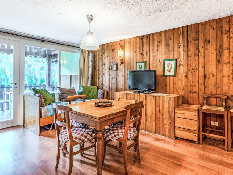 Aan de piste: Sfeervol appartement in Madonna di Campiglio in Madonna di Campiglio
