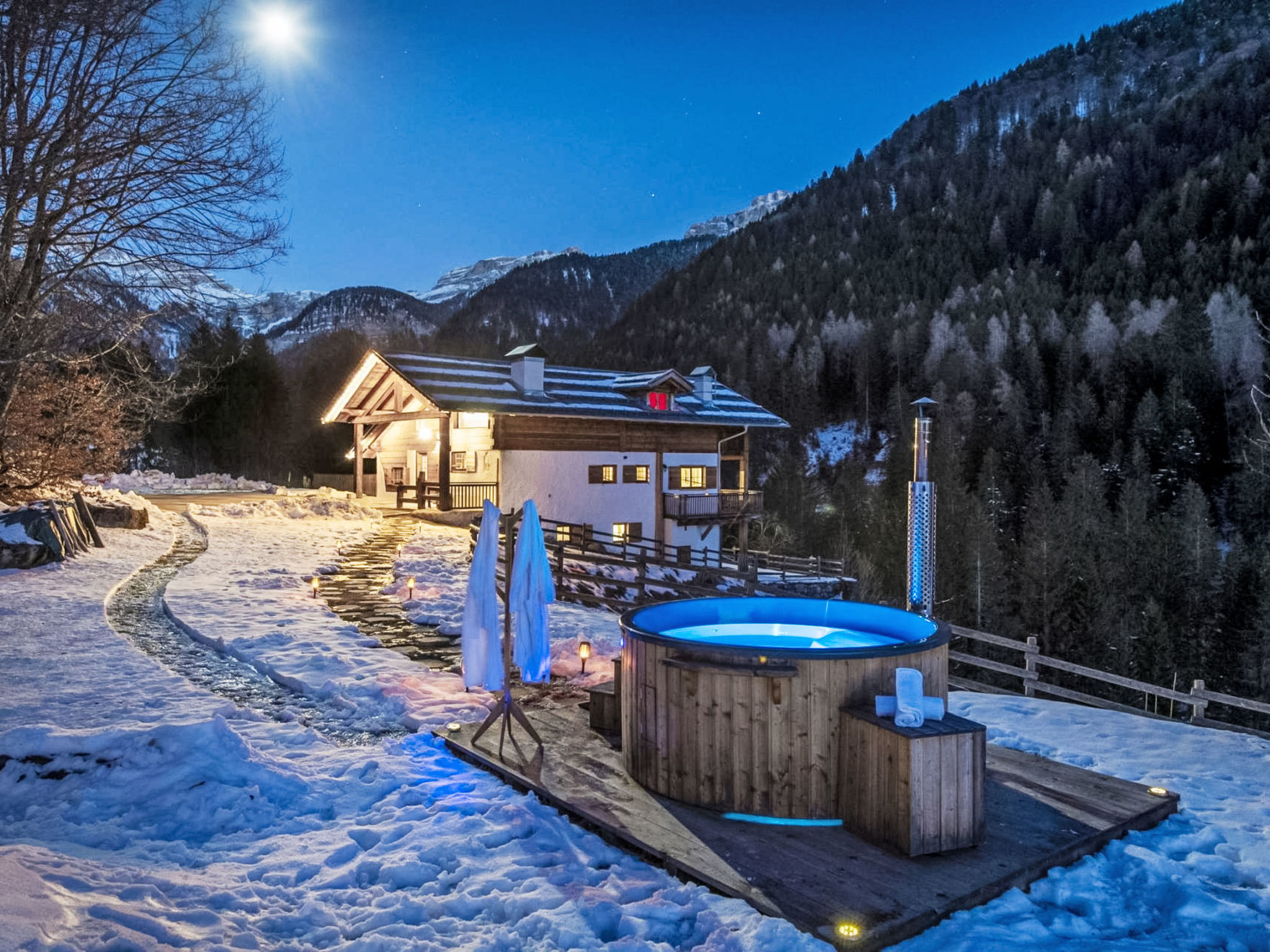 Chalet Doss in madonna-di-campiglio - Buiten