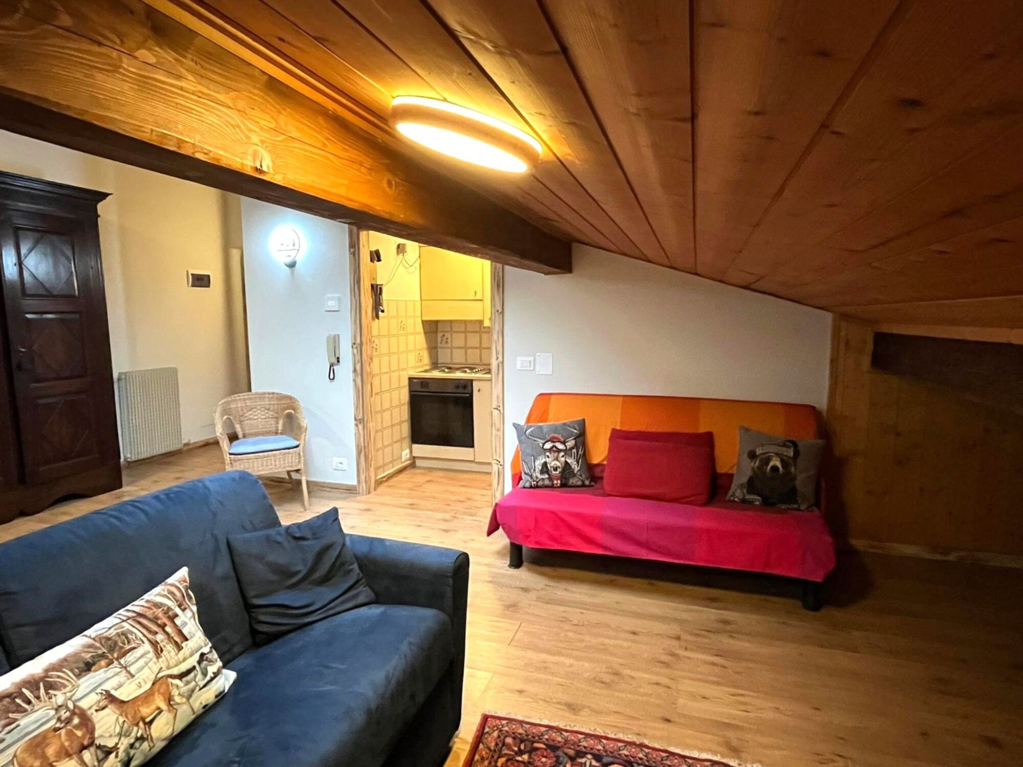 Mansarda in Legno San Rocco-Binnen