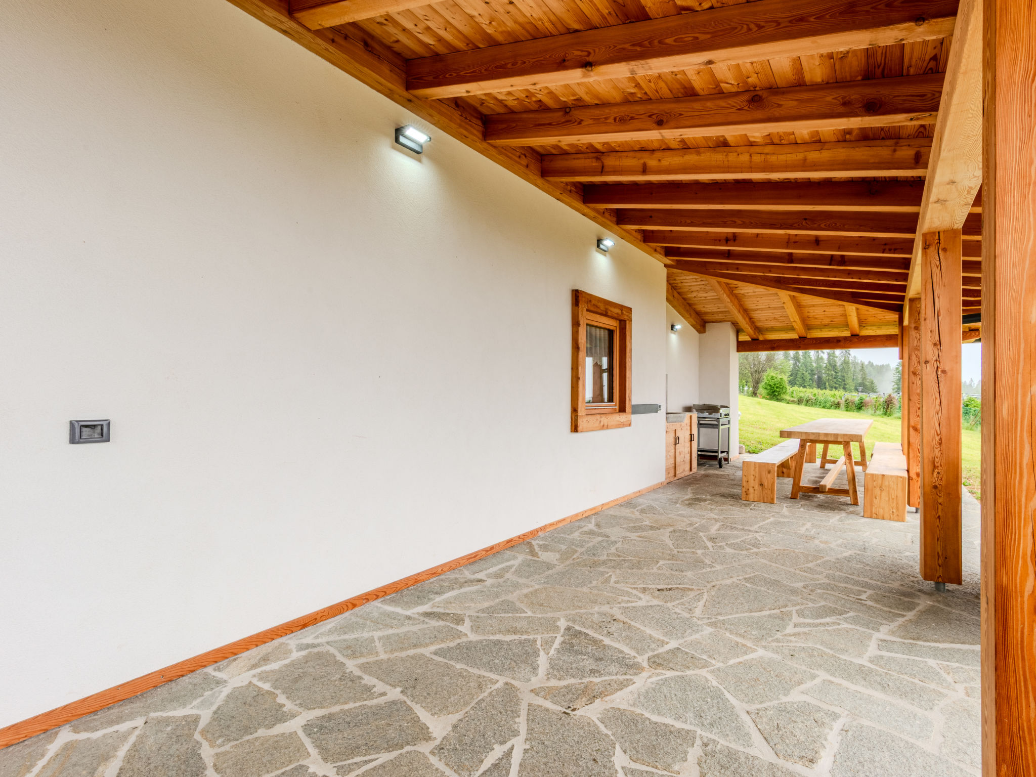 Casa del Larice-Draußen